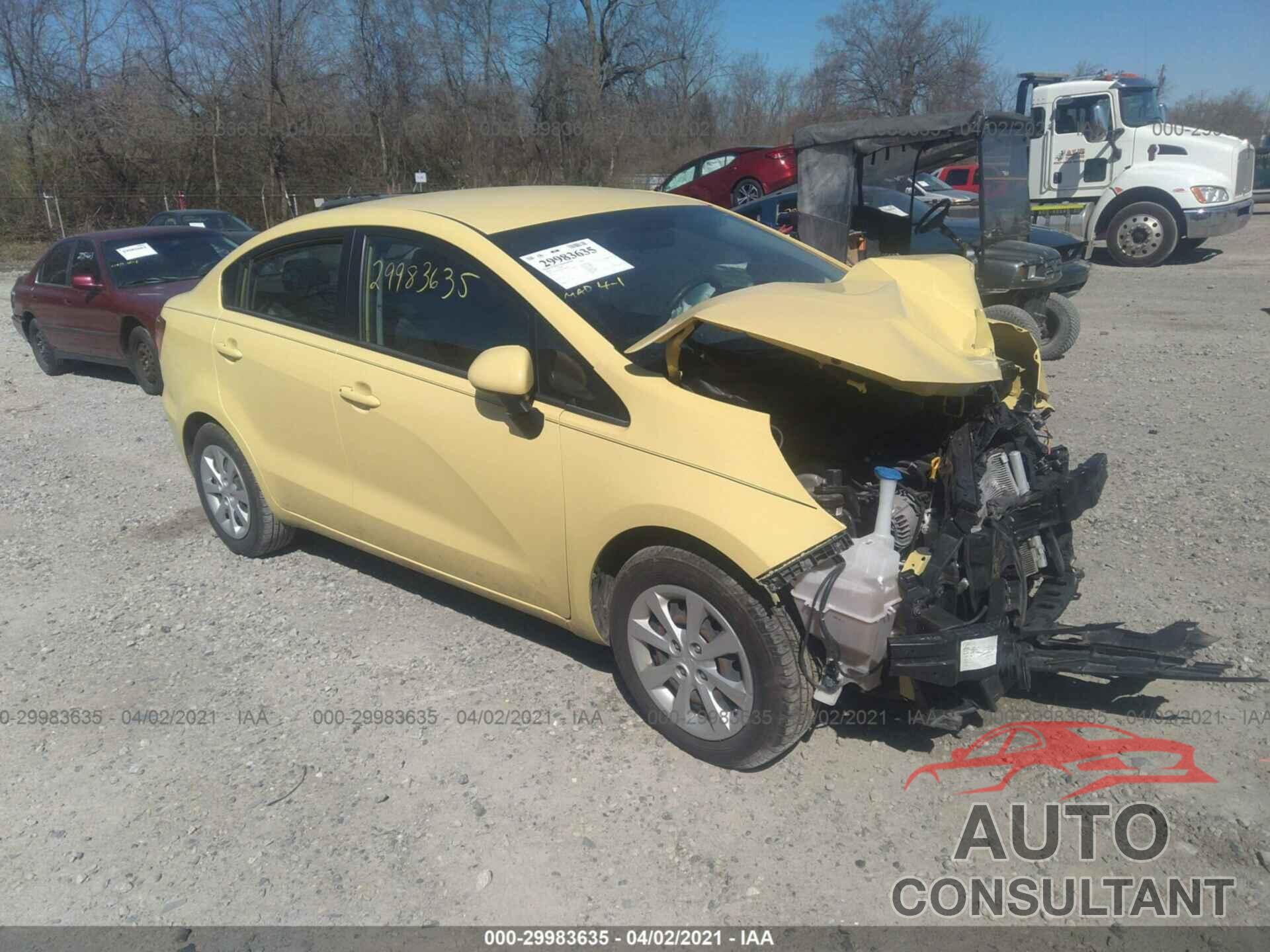 KIA RIO 2016 - KNADM4A35G6643194