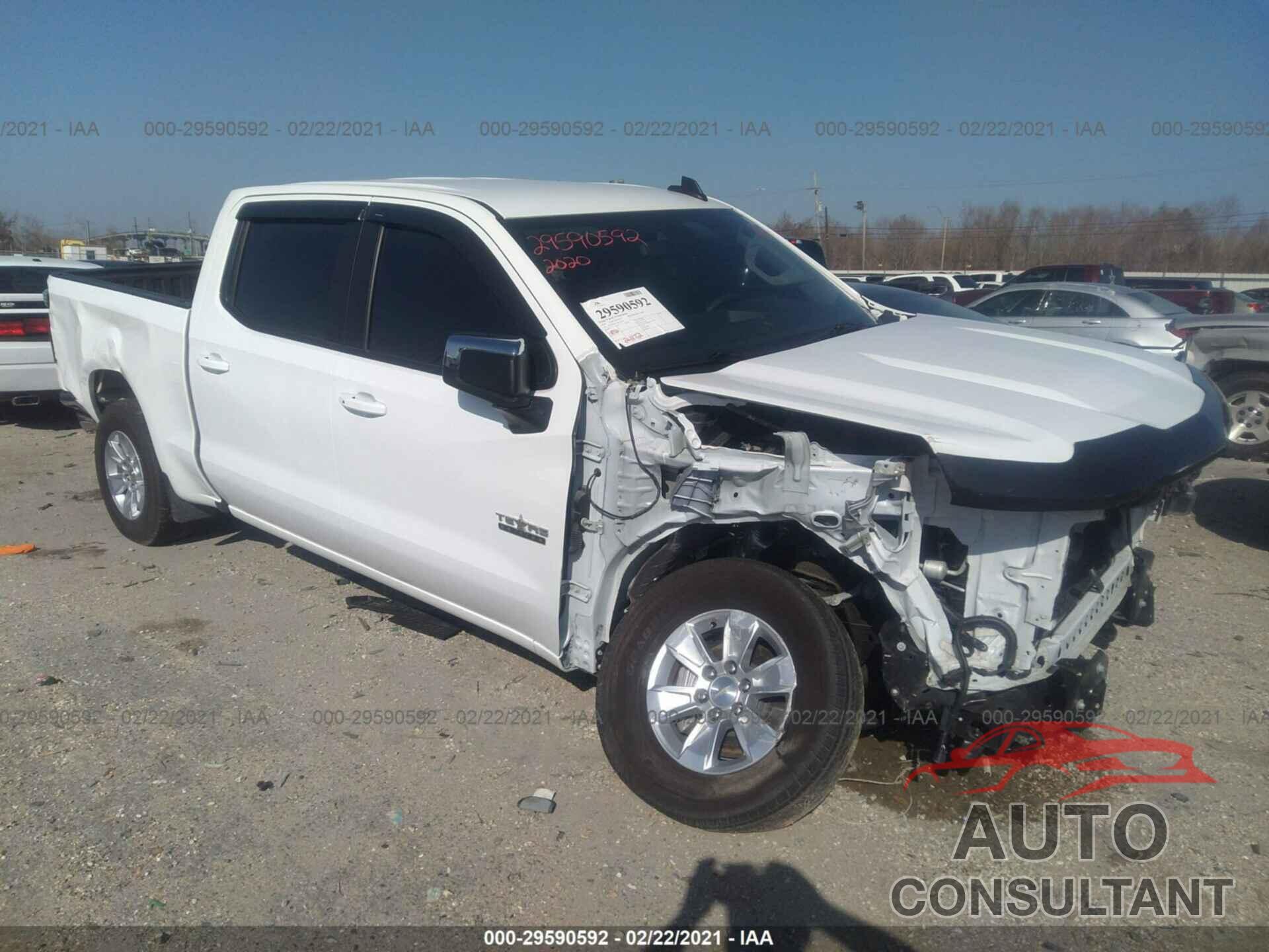 CHEVROLET SILVERADO 1500 2020 - 3GCPWCED8LG155440