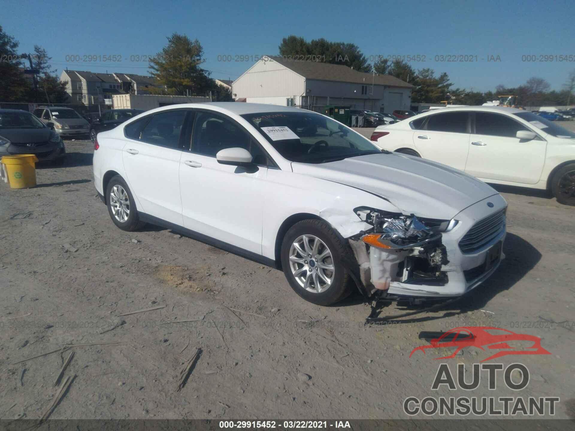 FORD FUSION 2016 - 3FA6P0G74GR321712