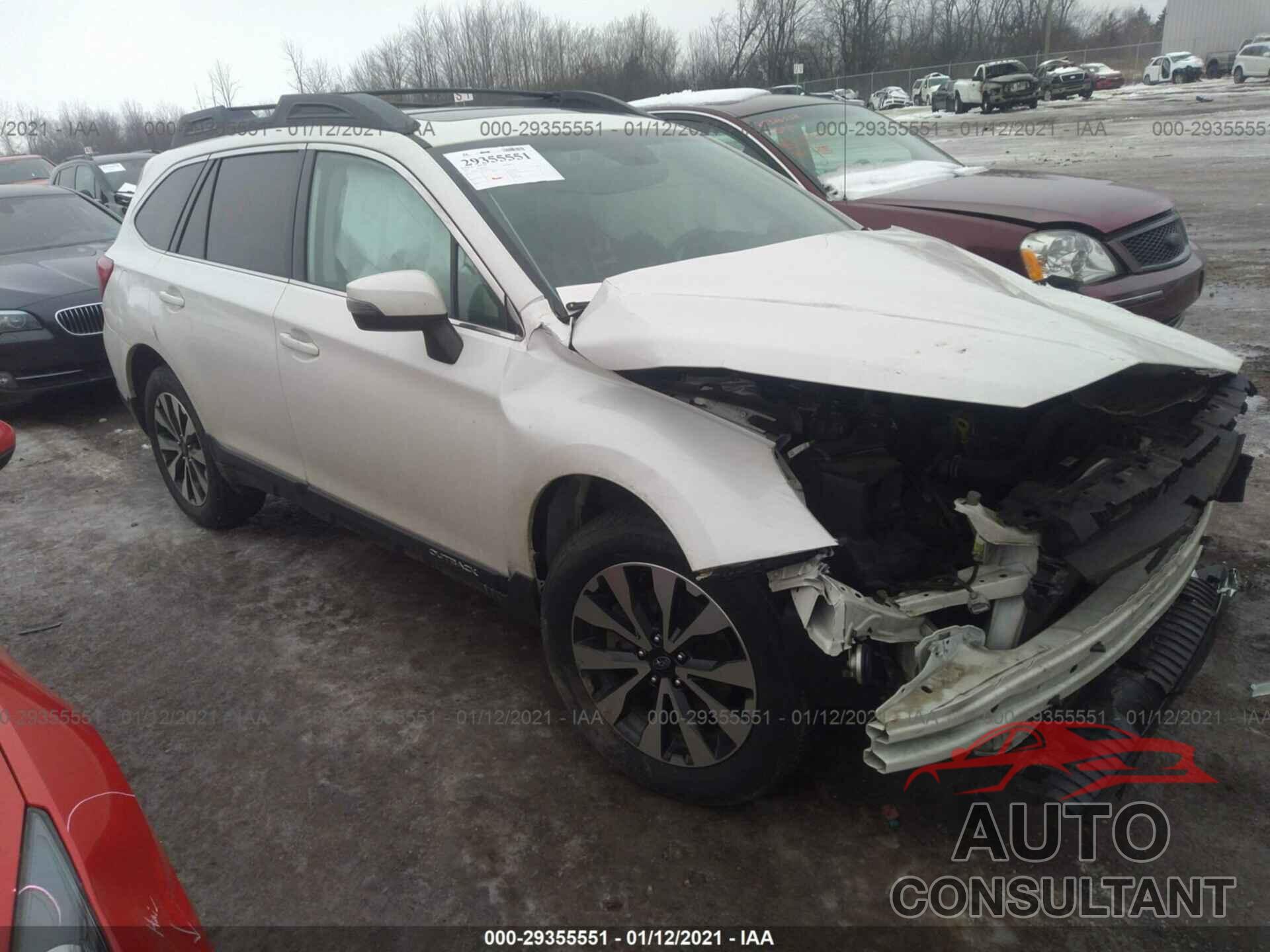 SUBARU OUTBACK 2016 - 4S4BSBNC8G3235655