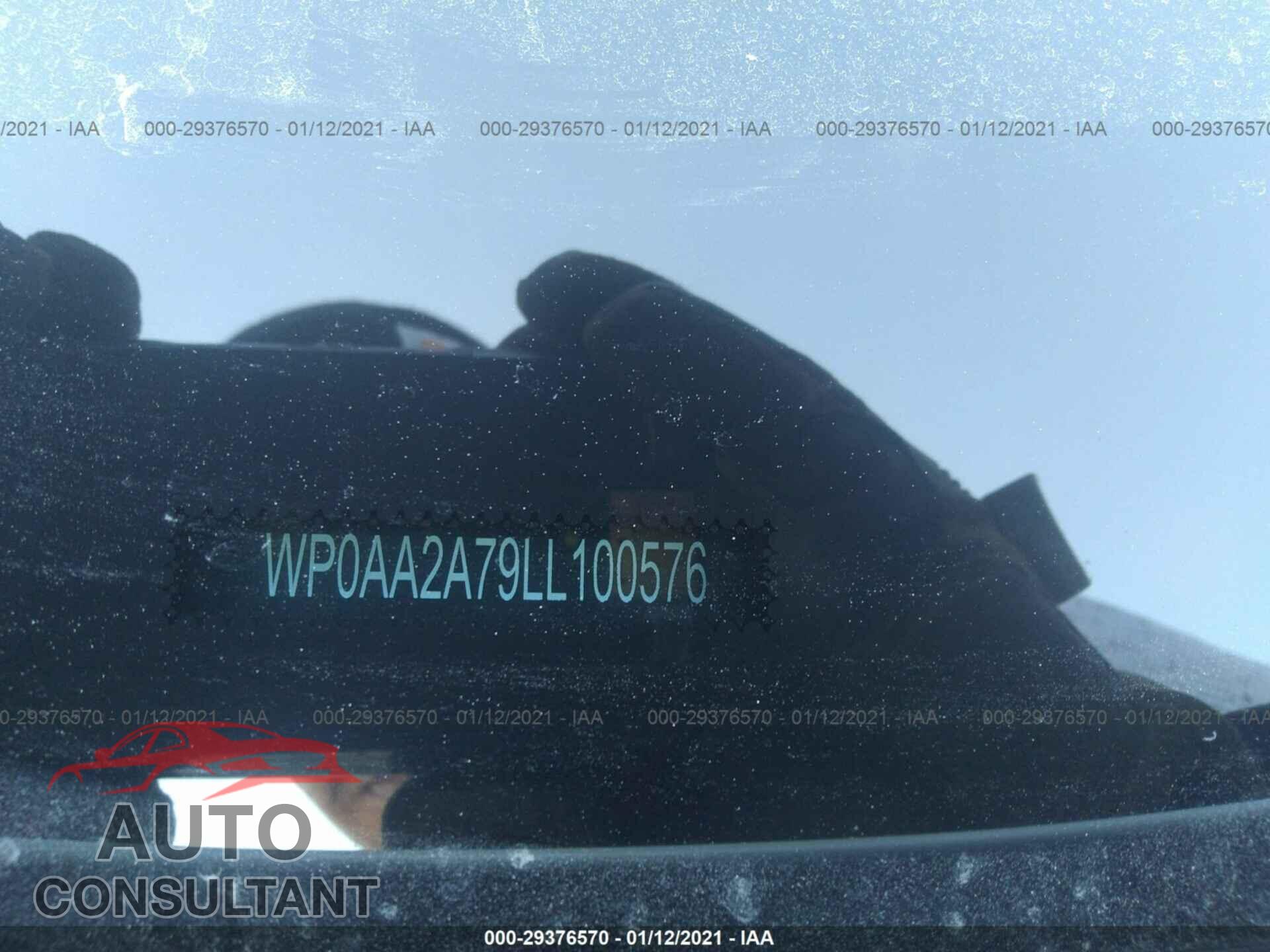 PORSCHE PANAMERA 2020 - WP0AA2A79LL100576