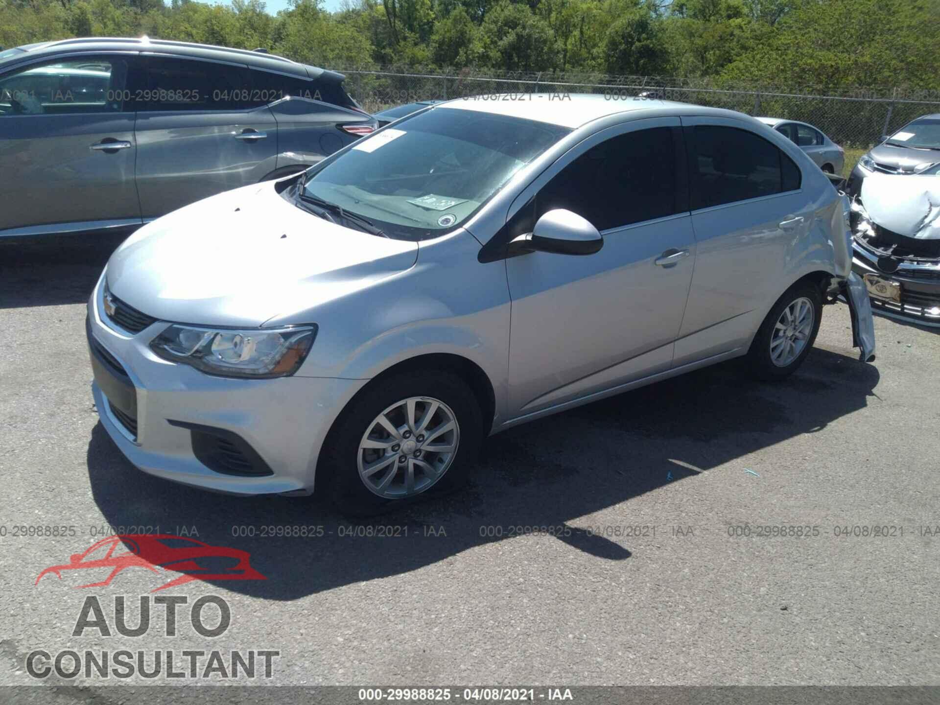 CHEVROLET SONIC 2017 - 1G1JD5SH3H4145622