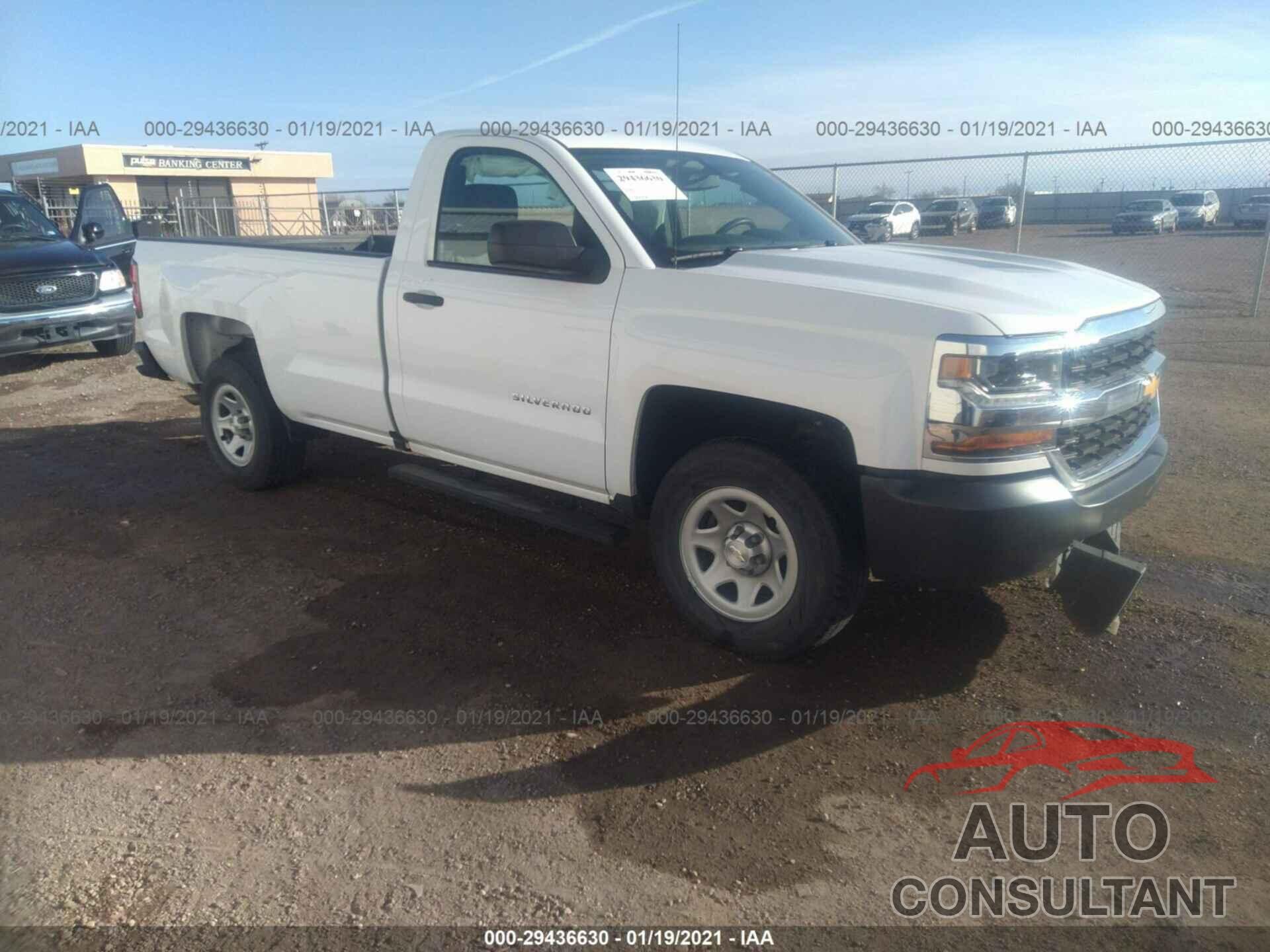 CHEVROLET SILVERADO 1500 2016 - 1GCNCNEH5GZ331364