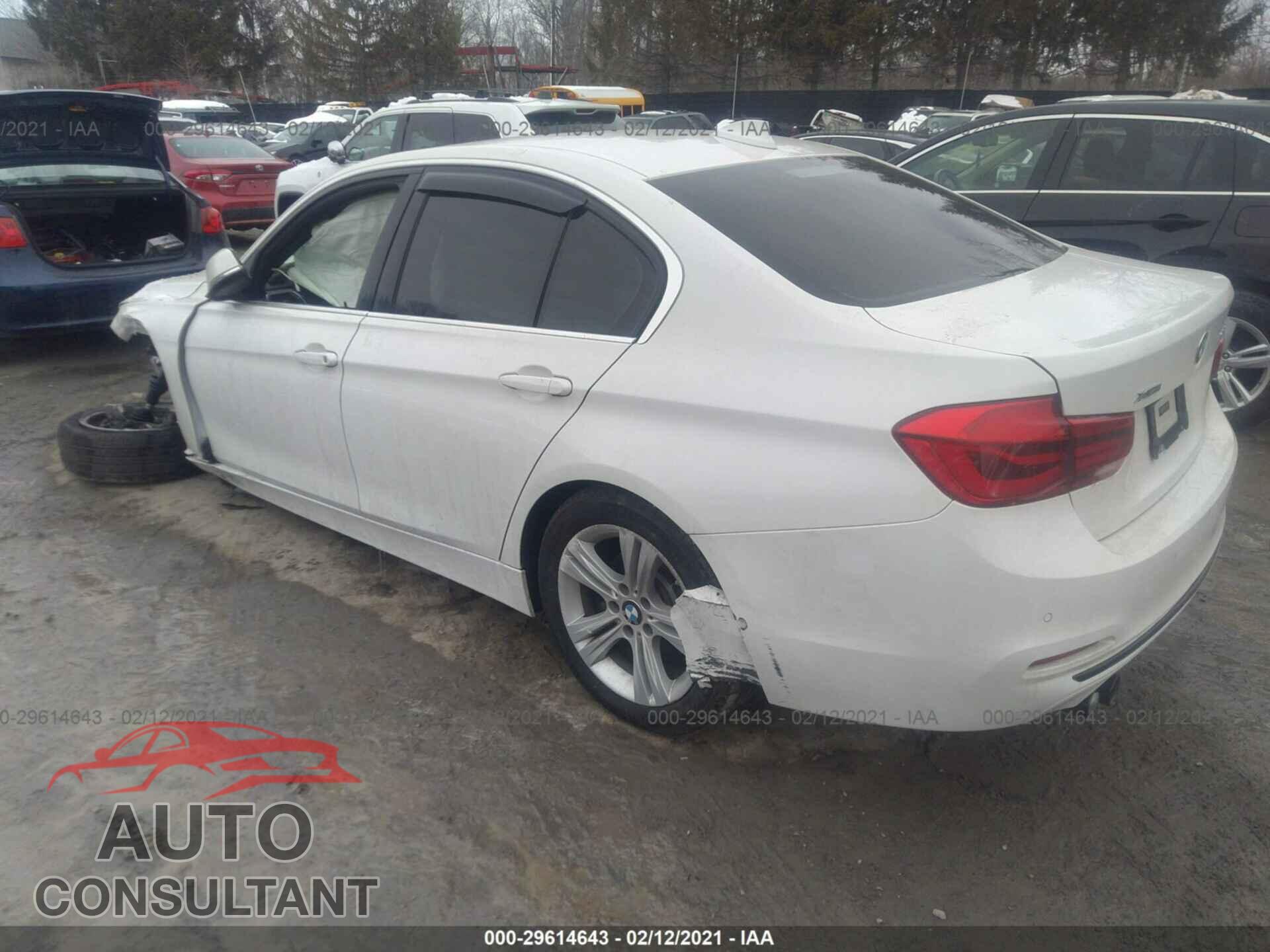 BMW 3 SERIES 2017 - WBA8D9C37HA005667