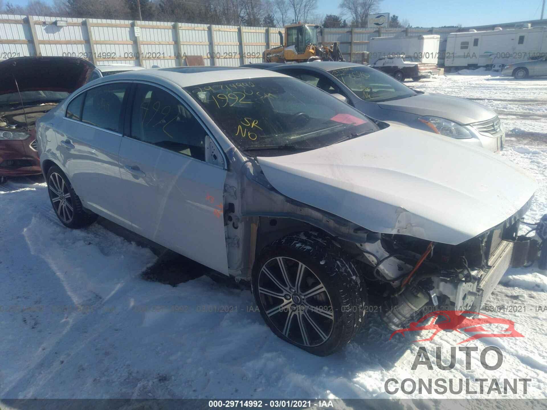 VOLVO S60 INSCRIPTION 2016 - LYV612TM4GB103498