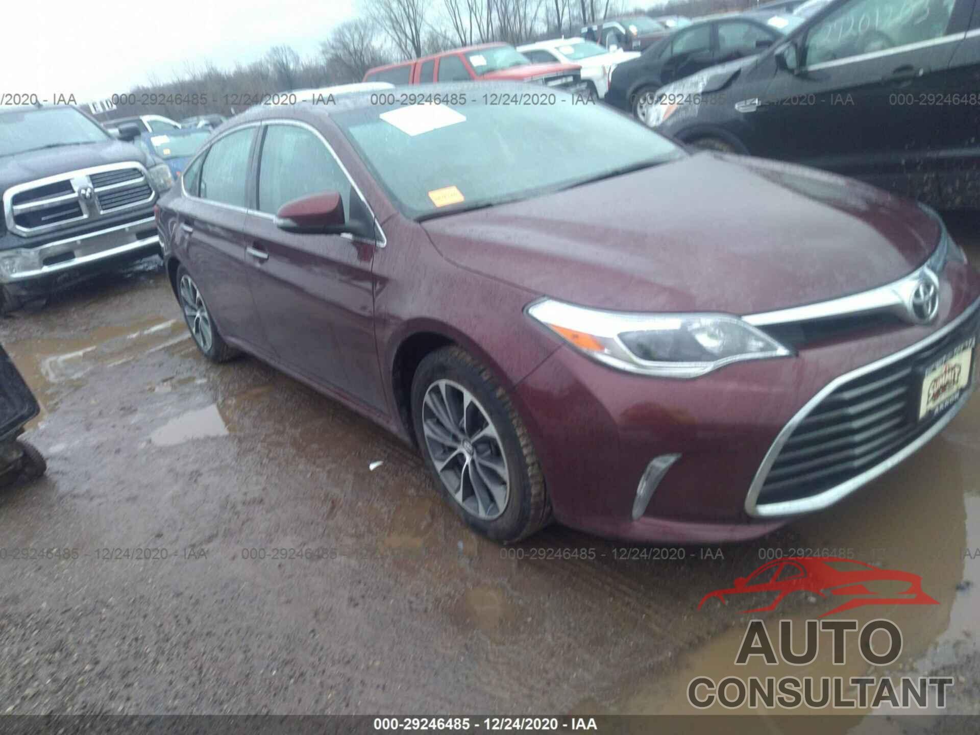 TOYOTA AVALON 2016 - 4T1BK1EB4GU231310