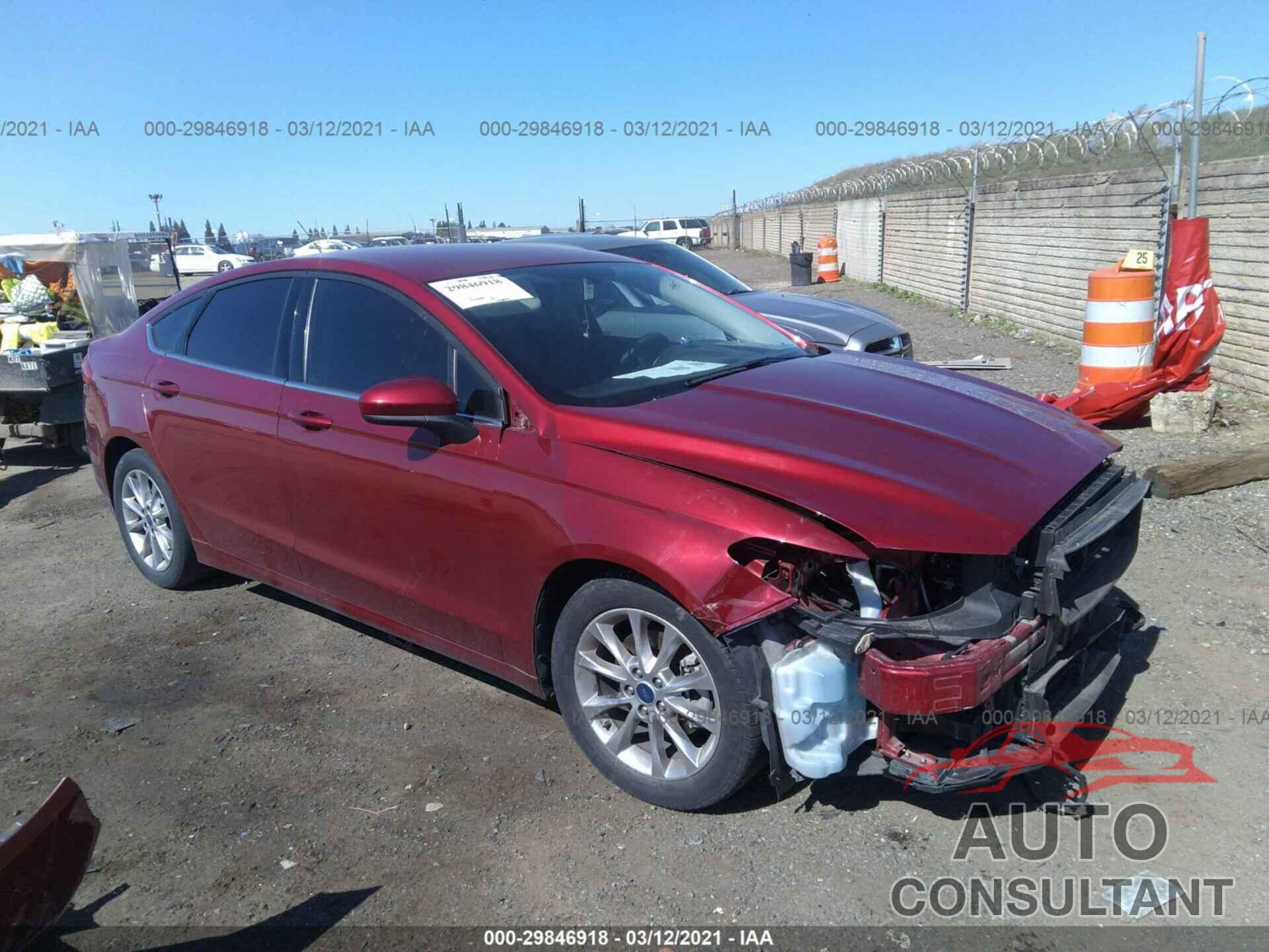 FORD FUSION 2017 - 3FA6P0HD0HR277522