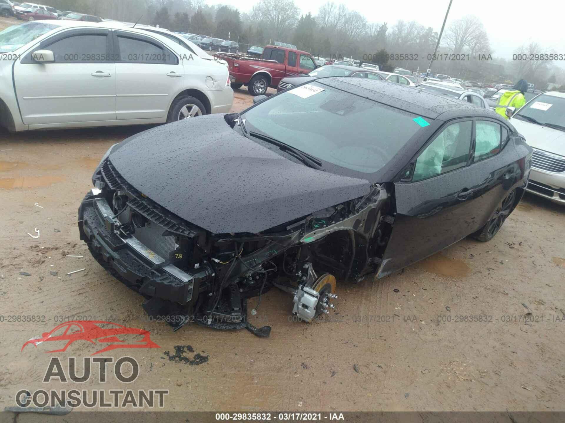 NISSAN MAXIMA 2021 - 1N4AA6EV9MC501844