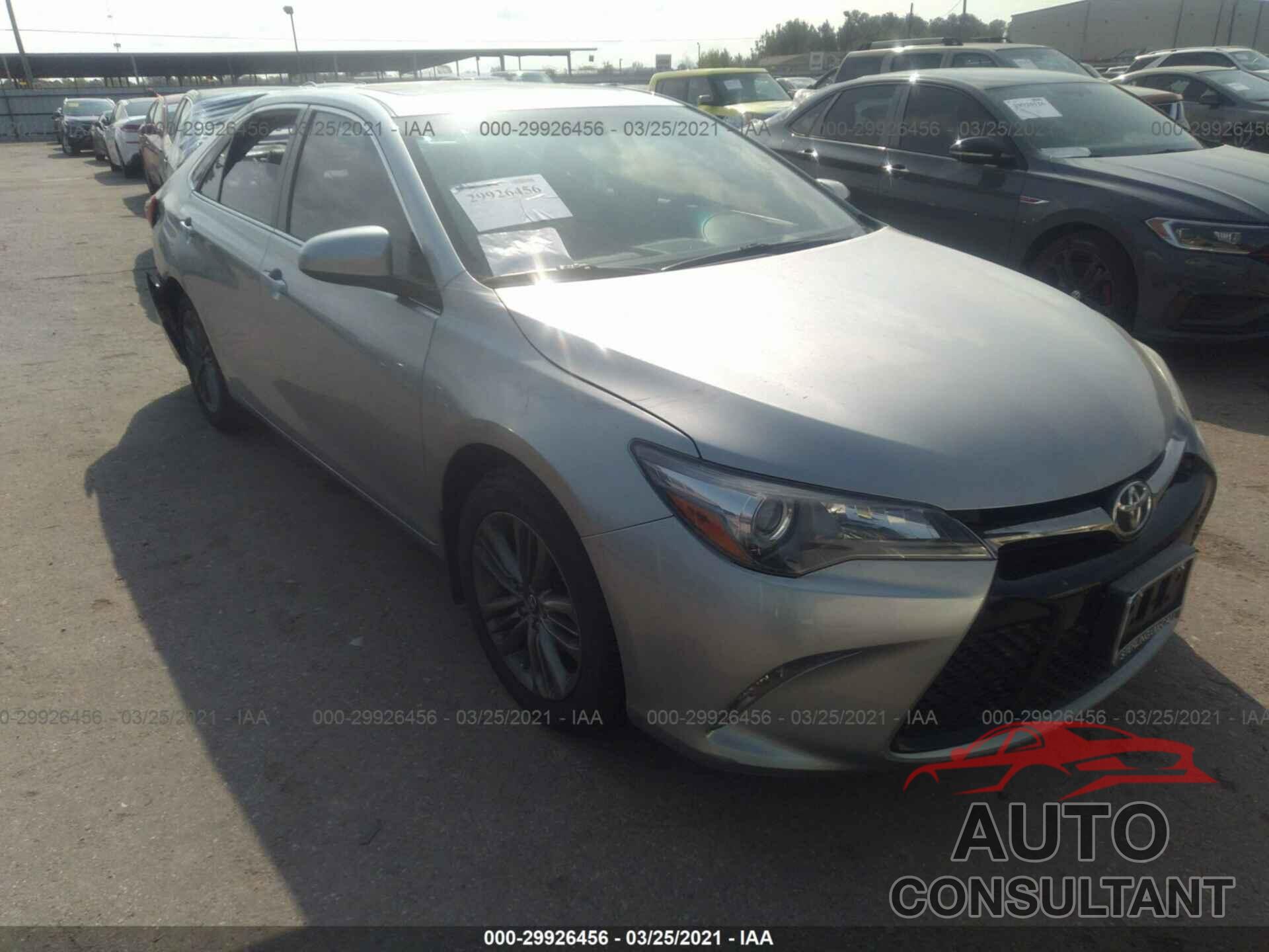TOYOTA CAMRY 2017 - 4T1BF1FK4HU278020