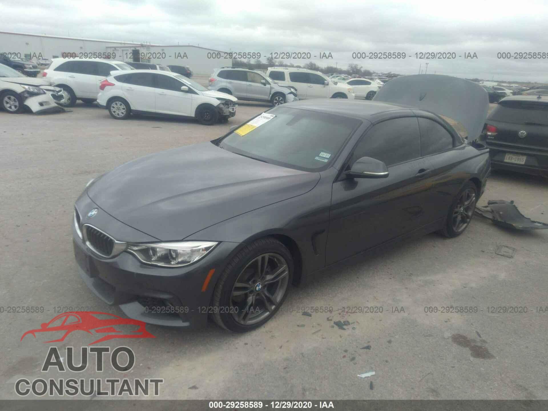 BMW 4 SERIES 2017 - WBA4U7C55H5H19281