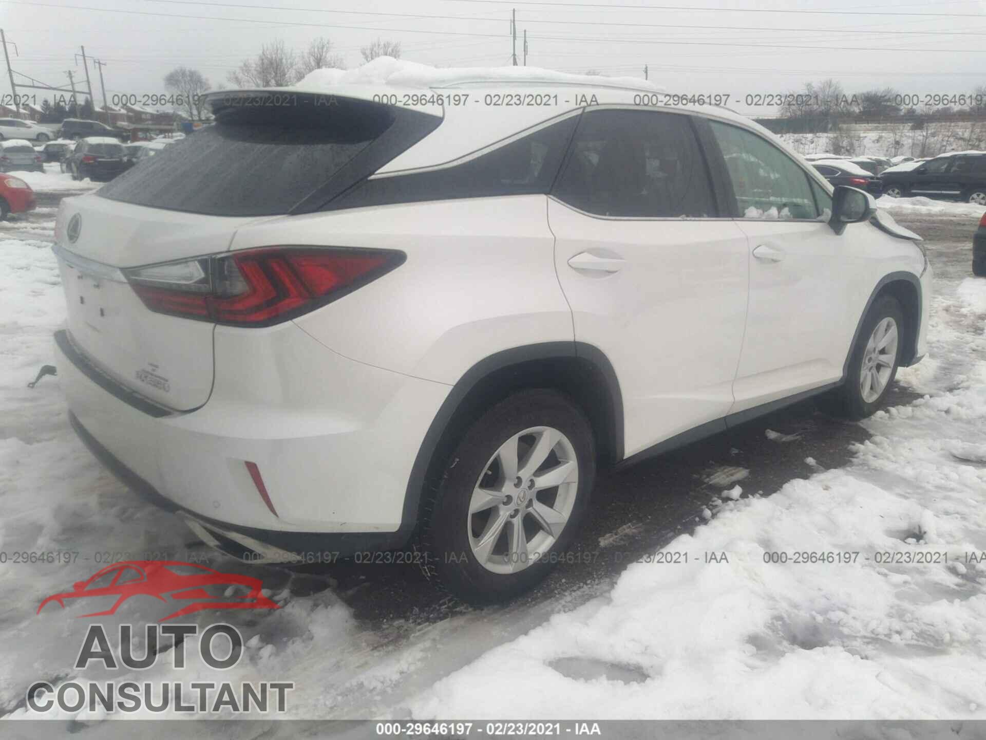 LEXUS RX 2017 - 2T2BZMCA2HC064533