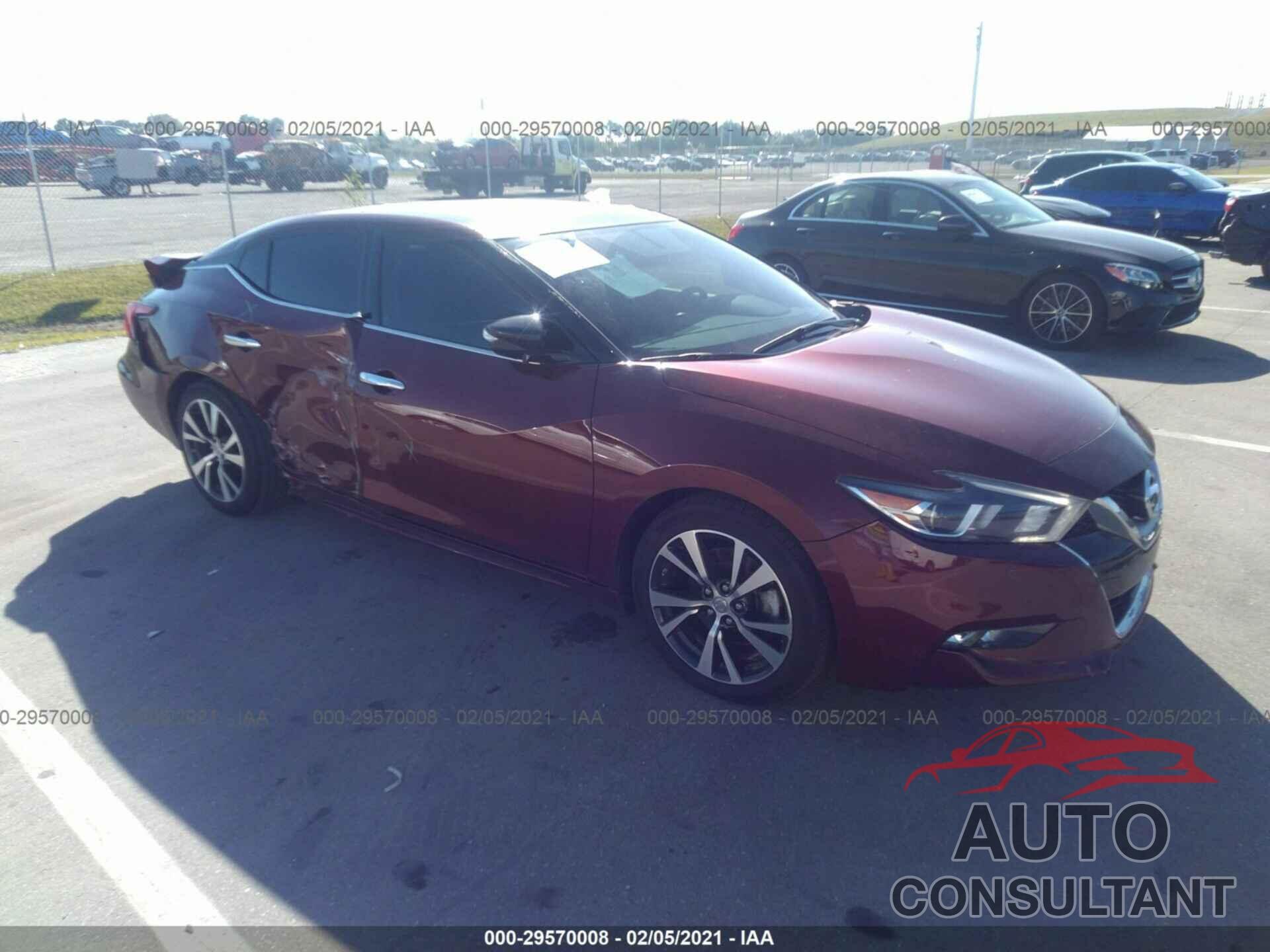 NISSAN MAXIMA 2017 - 1N4AA6AP8HC440323