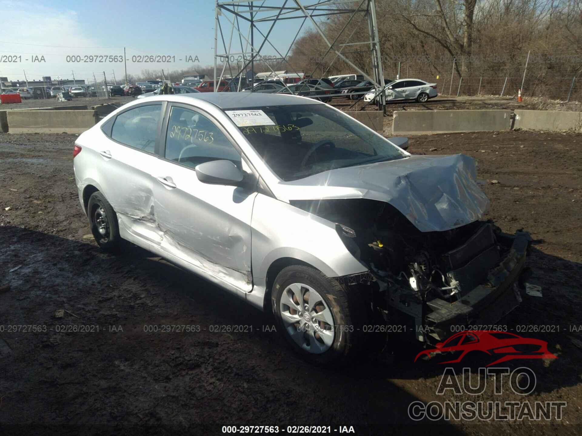 HYUNDAI ACCENT 2016 - KMHCT4AE5GU960029