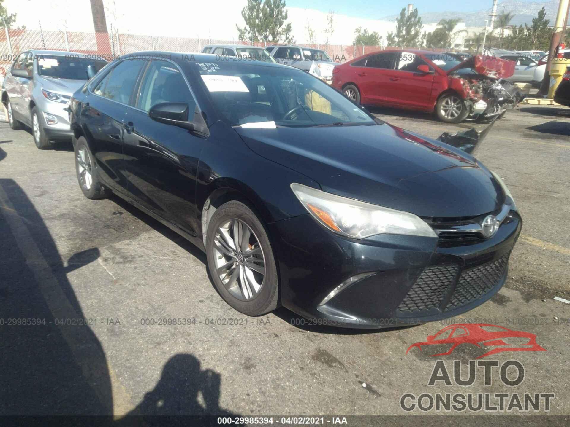 TOYOTA CAMRY 2016 - 4T1BF1FK6GU540229