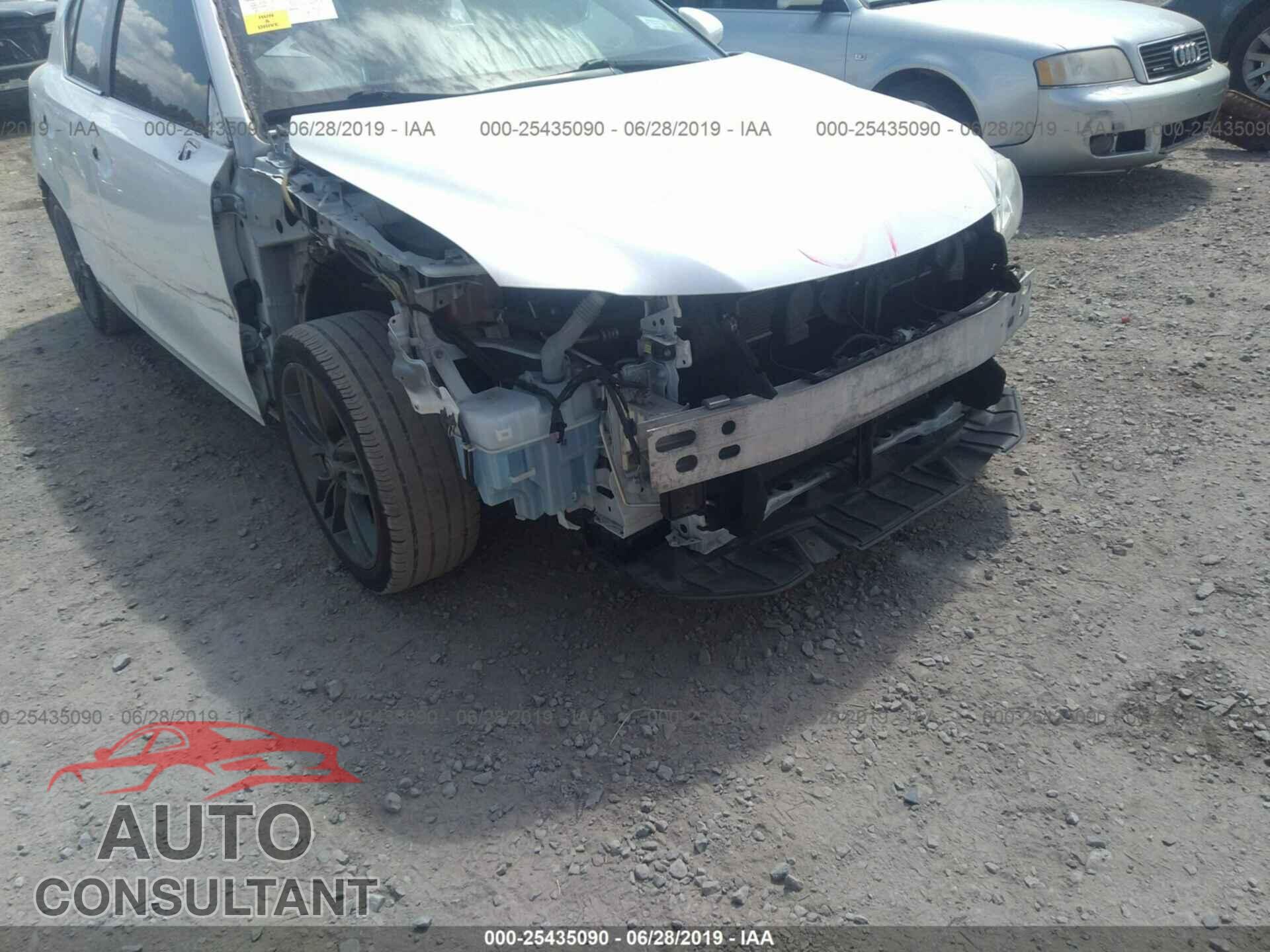 LEXUS CT 2012 - JTHKD5BH4C2102664