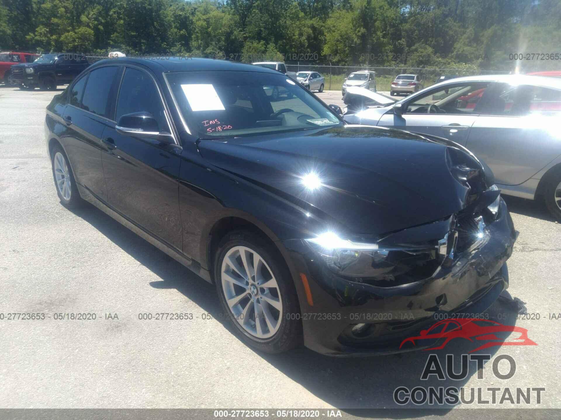 BMW 320 2017 - WBA8E1G58HNU13615