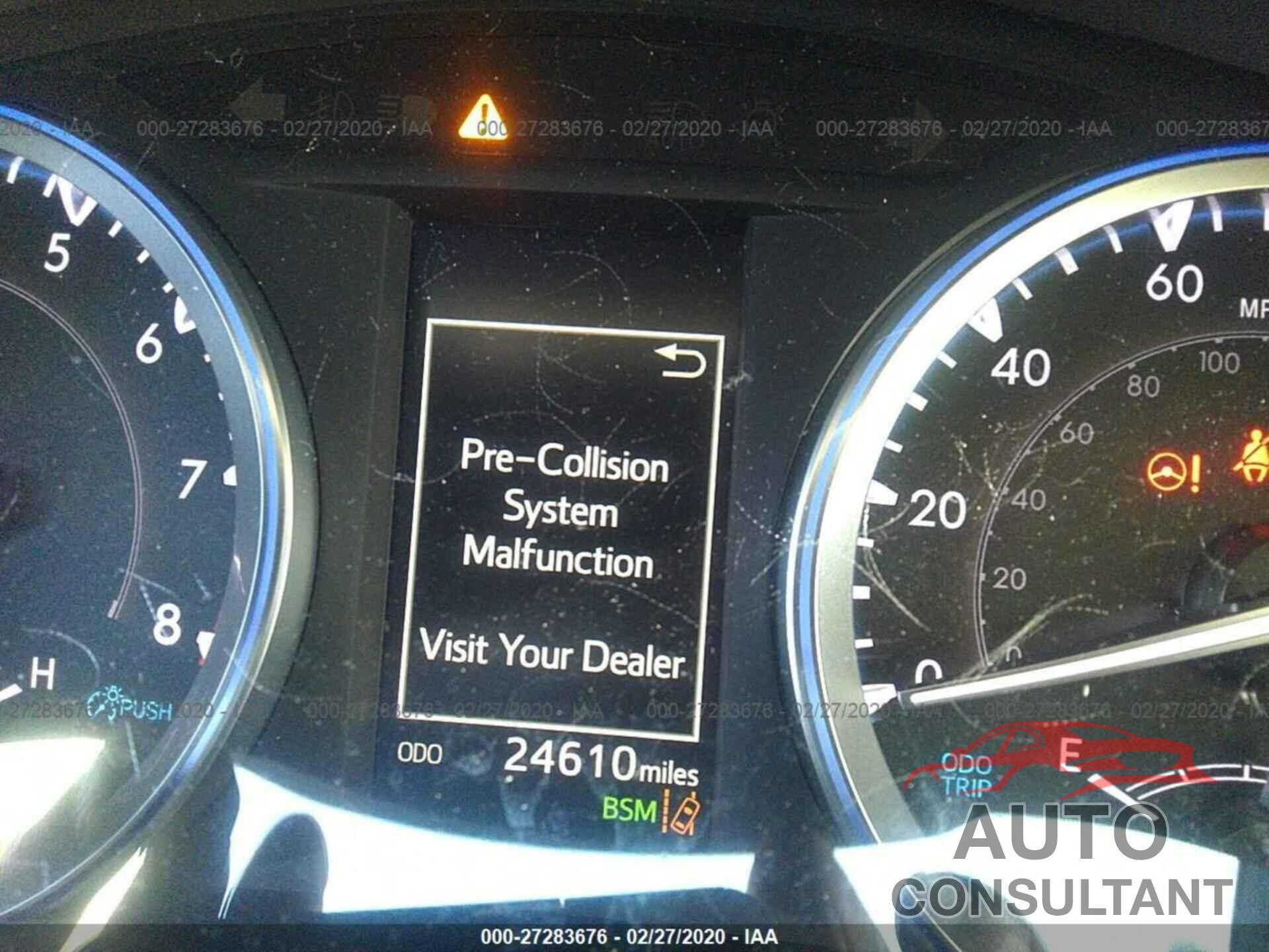 TOYOTA HIGHLANDER 2019 - 5TDJZRFH3KS586401