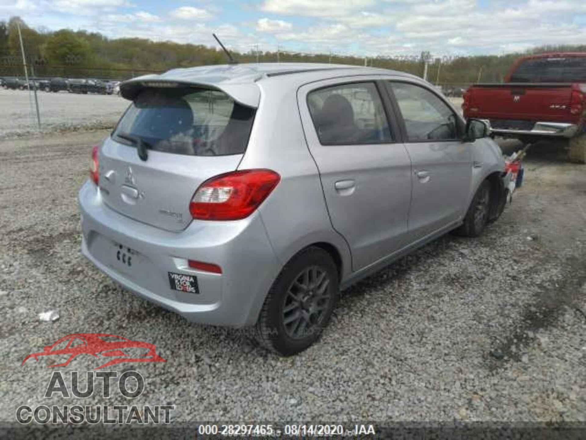 MITSUBISHI MIRAGE 2017 - ML32A4HJ1HH009462