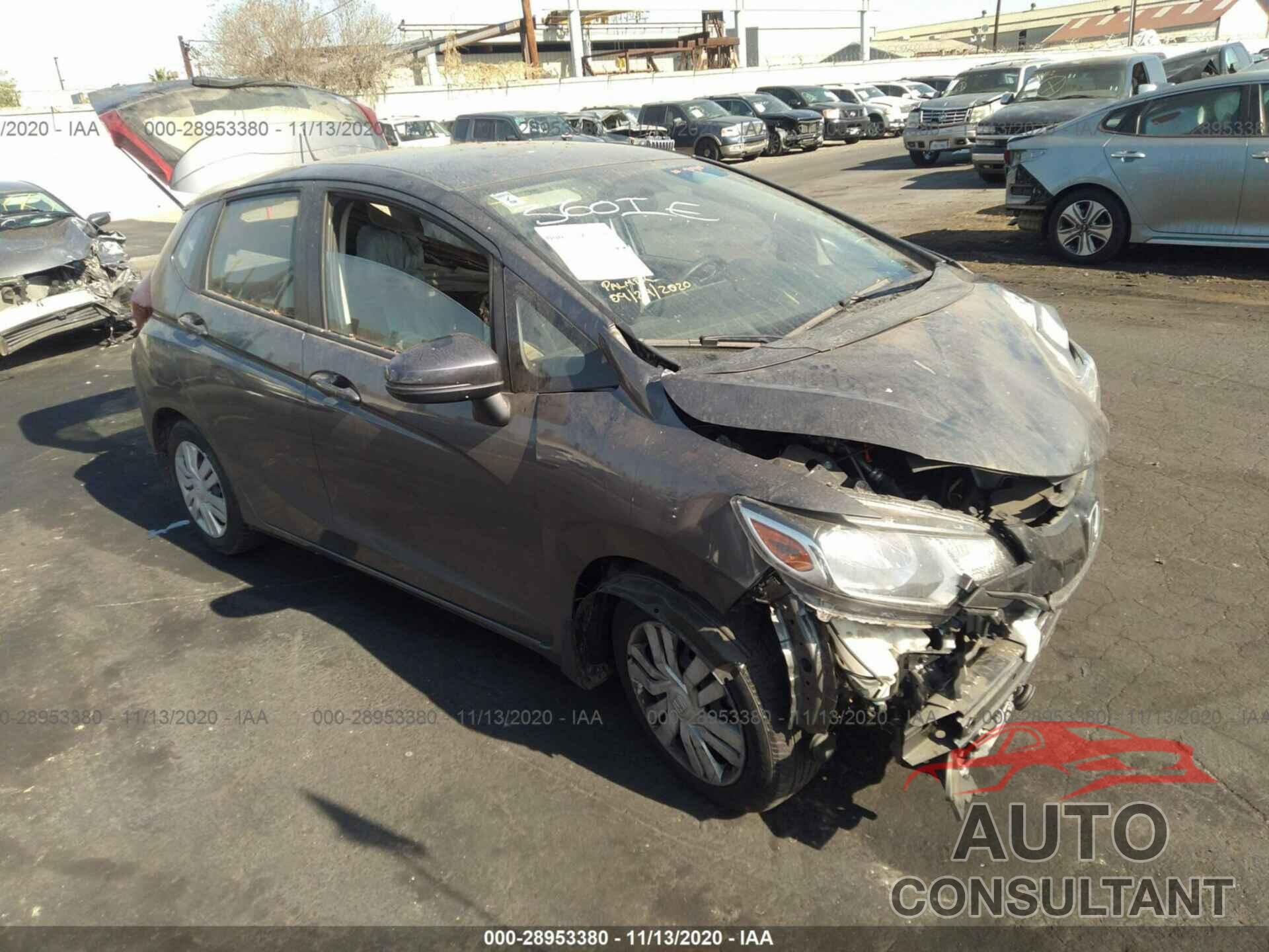 HONDA FIT 2017 - JHMGK5H57HS024025