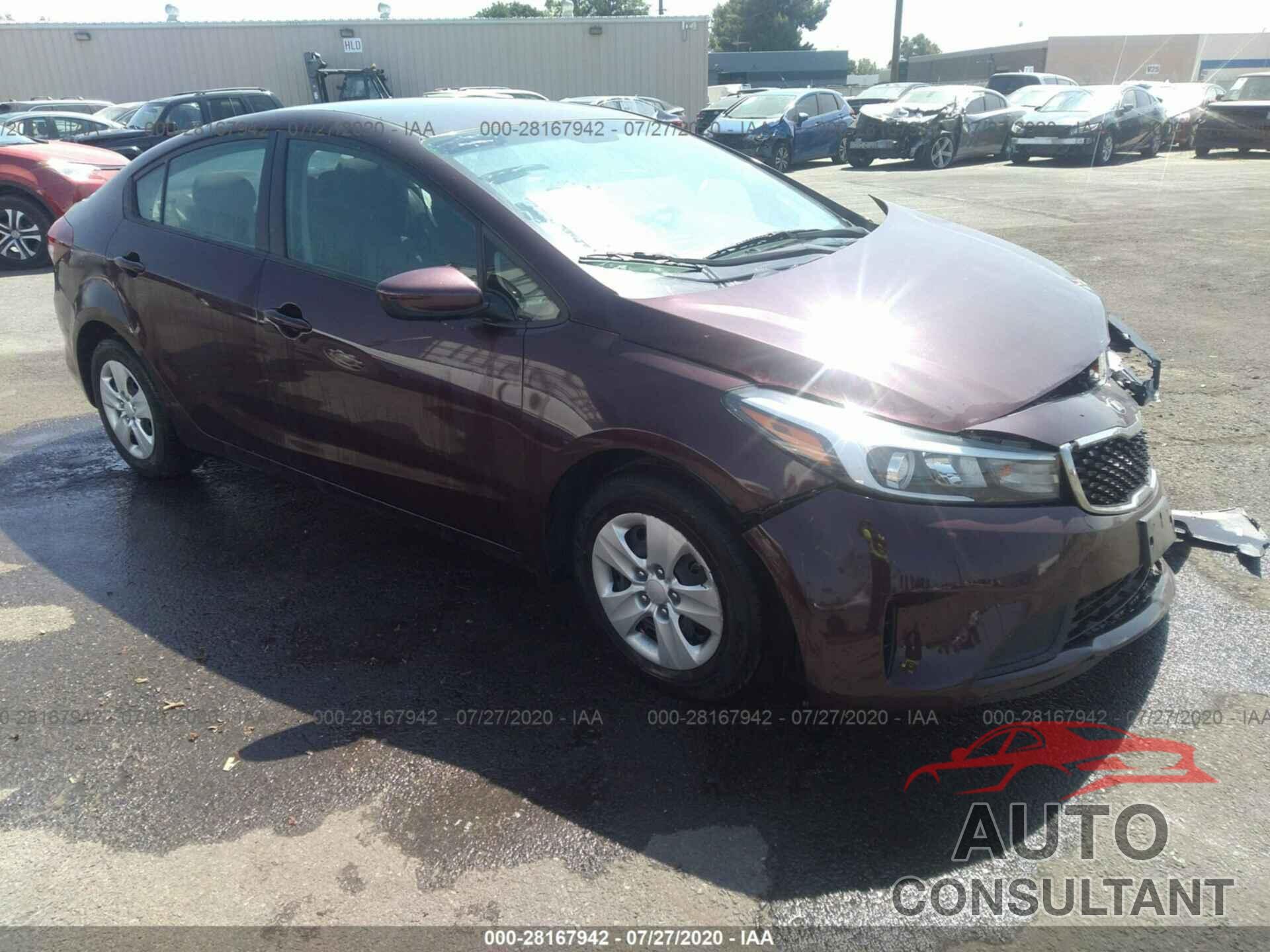 KIA FORTE 2017 - 3KPFK4A72HE160861