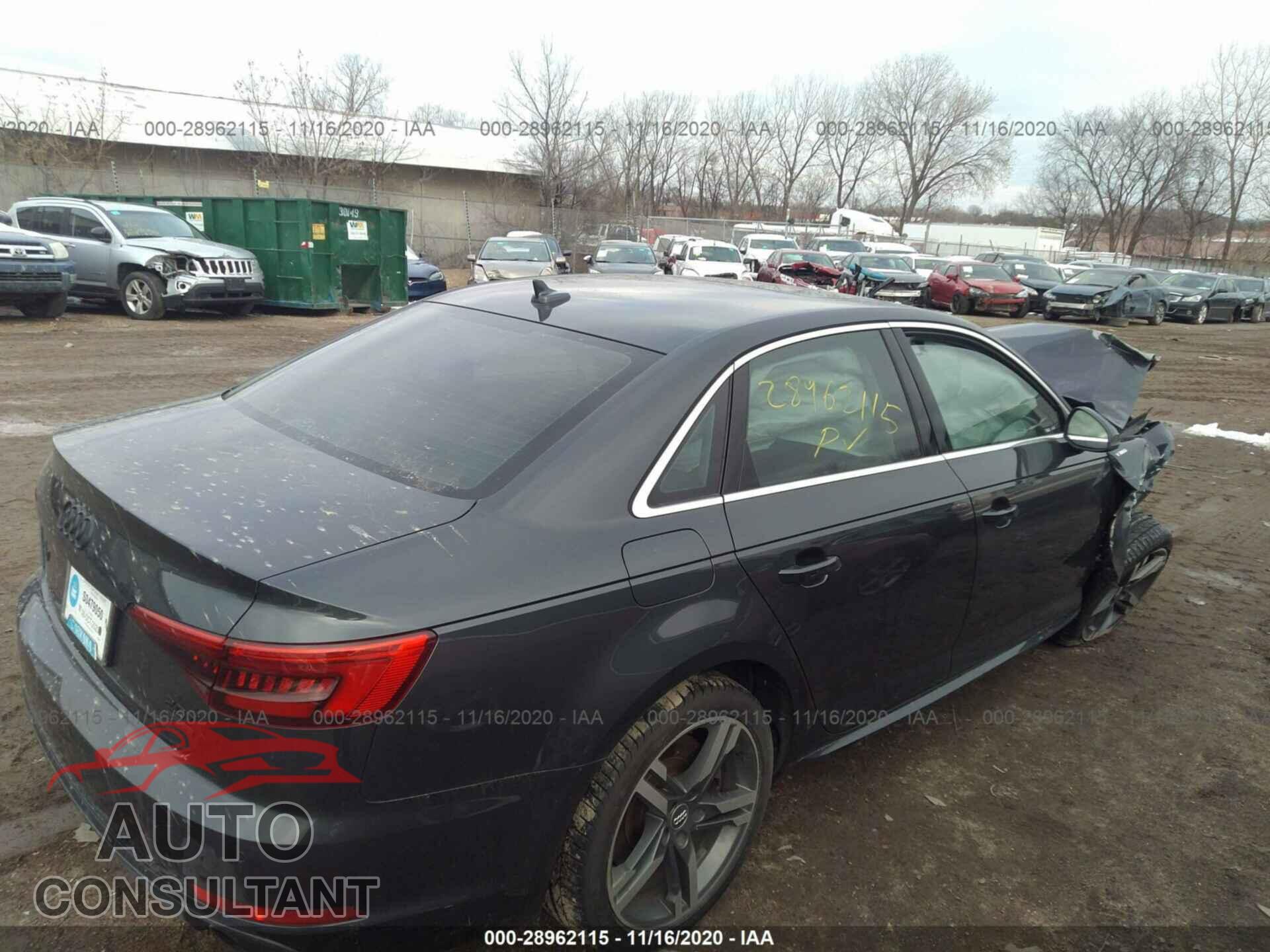 AUDI A4 2017 - WAUENAF49HN032948