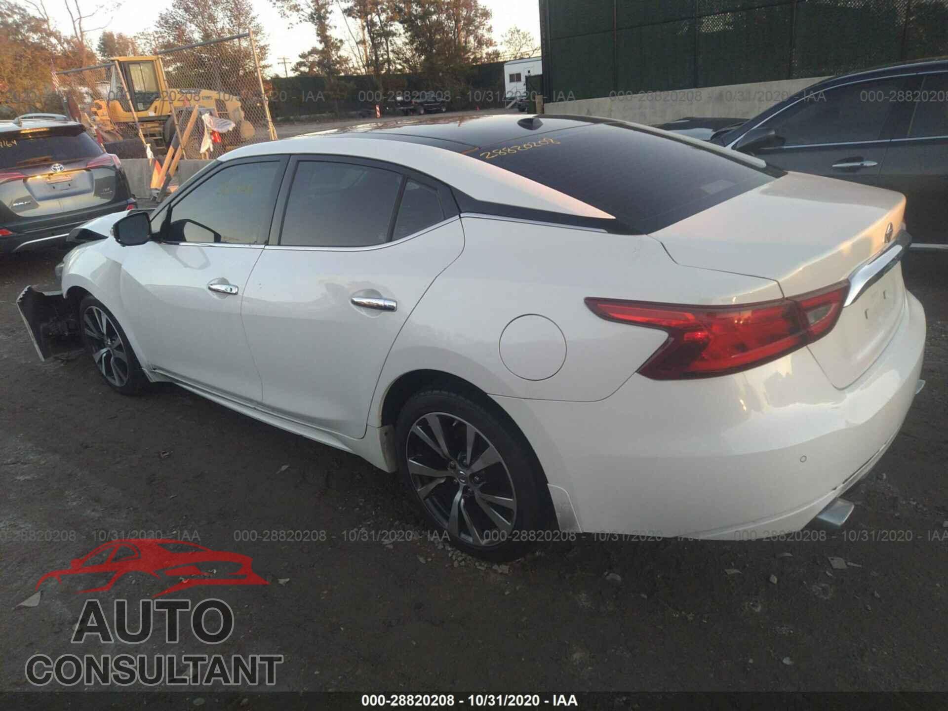 NISSAN MAXIMA 2016 - 1N4AA6AP2GC403301