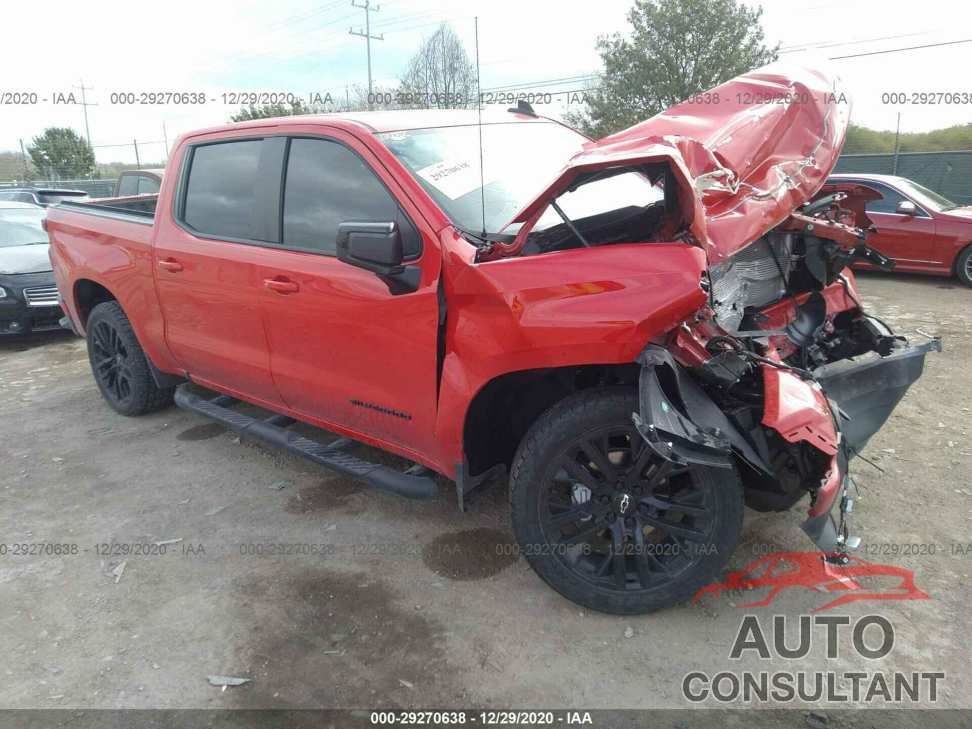 CHEVROLET SILVERADO 1500 2019 - 3GCUYEED7KG144601
