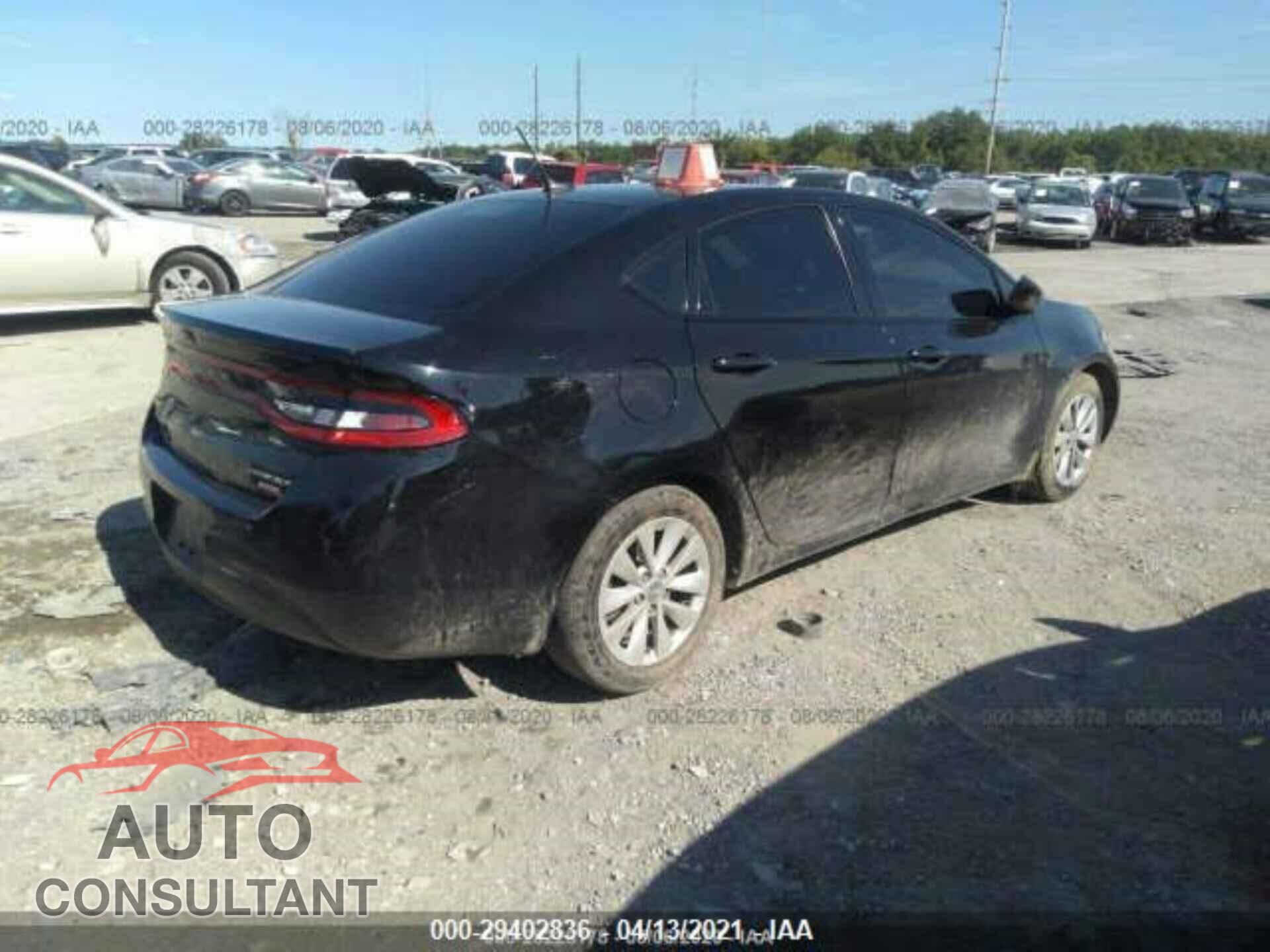 DODGE DART 2016 - 1C3CDFDH0GD508075