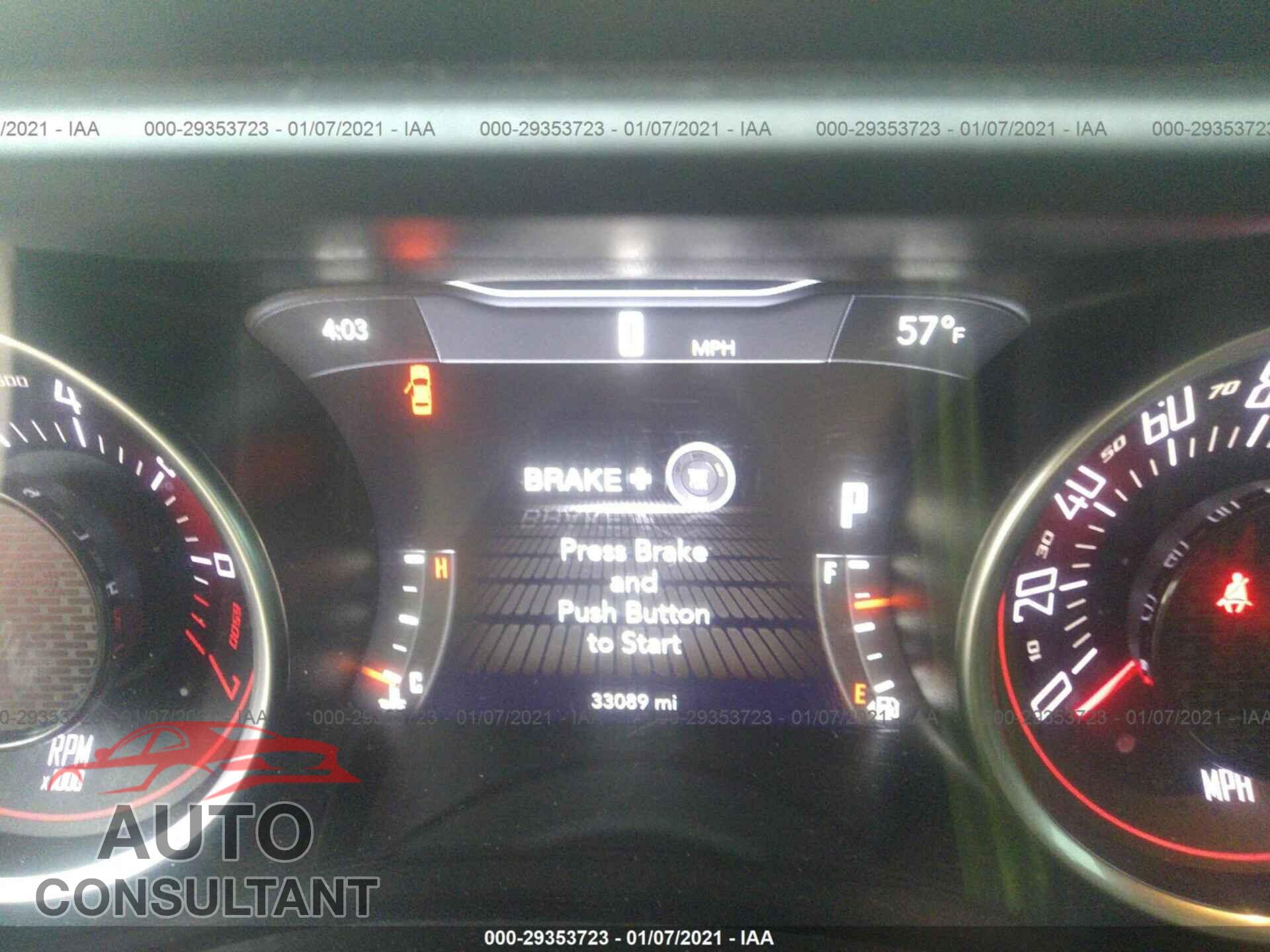 DODGE CHALLENGER 2019 - 2C3CDZAG2KH669956