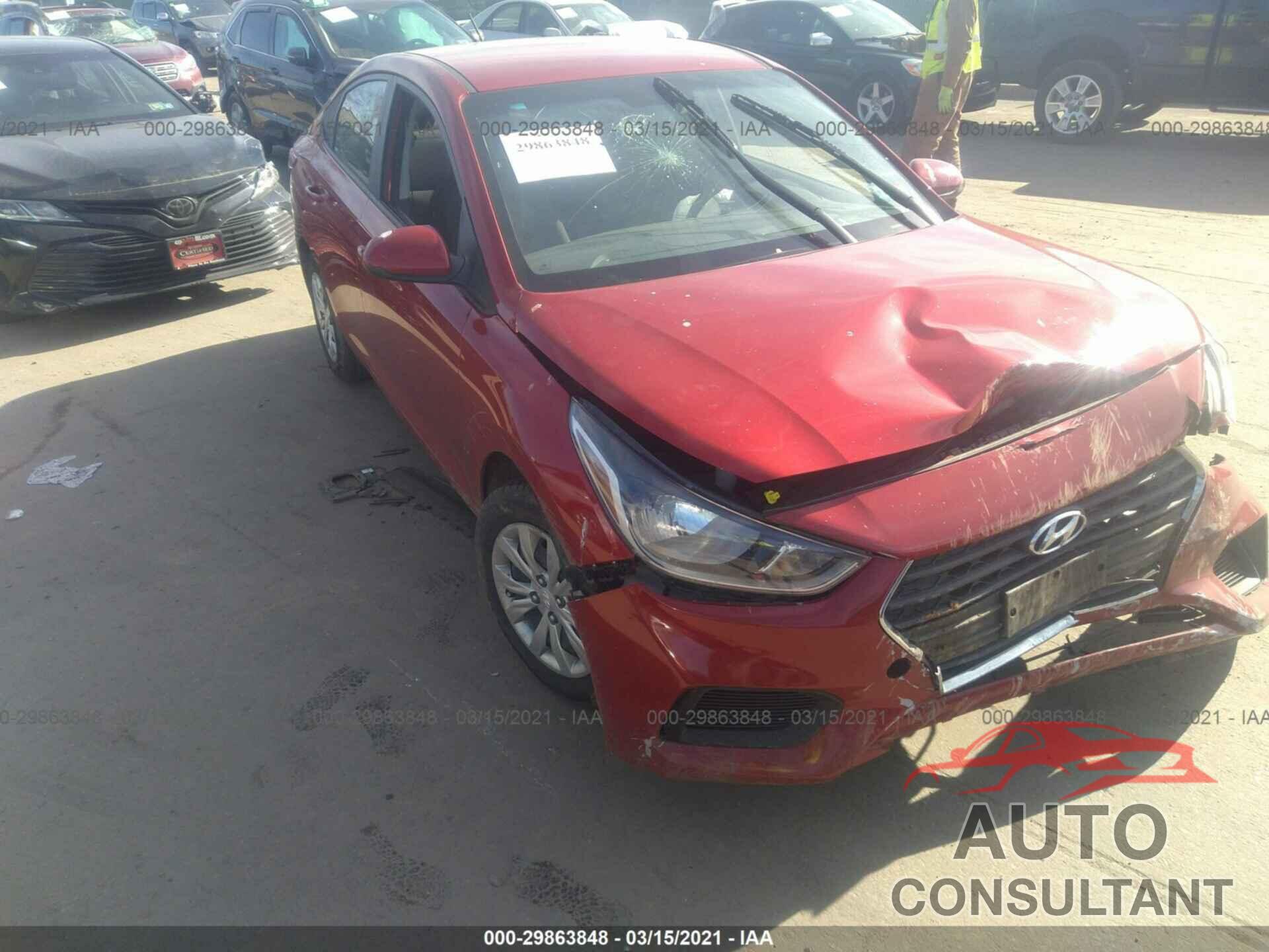 HYUNDAI ACCENT 2018 - 3KPC24A31JE007944