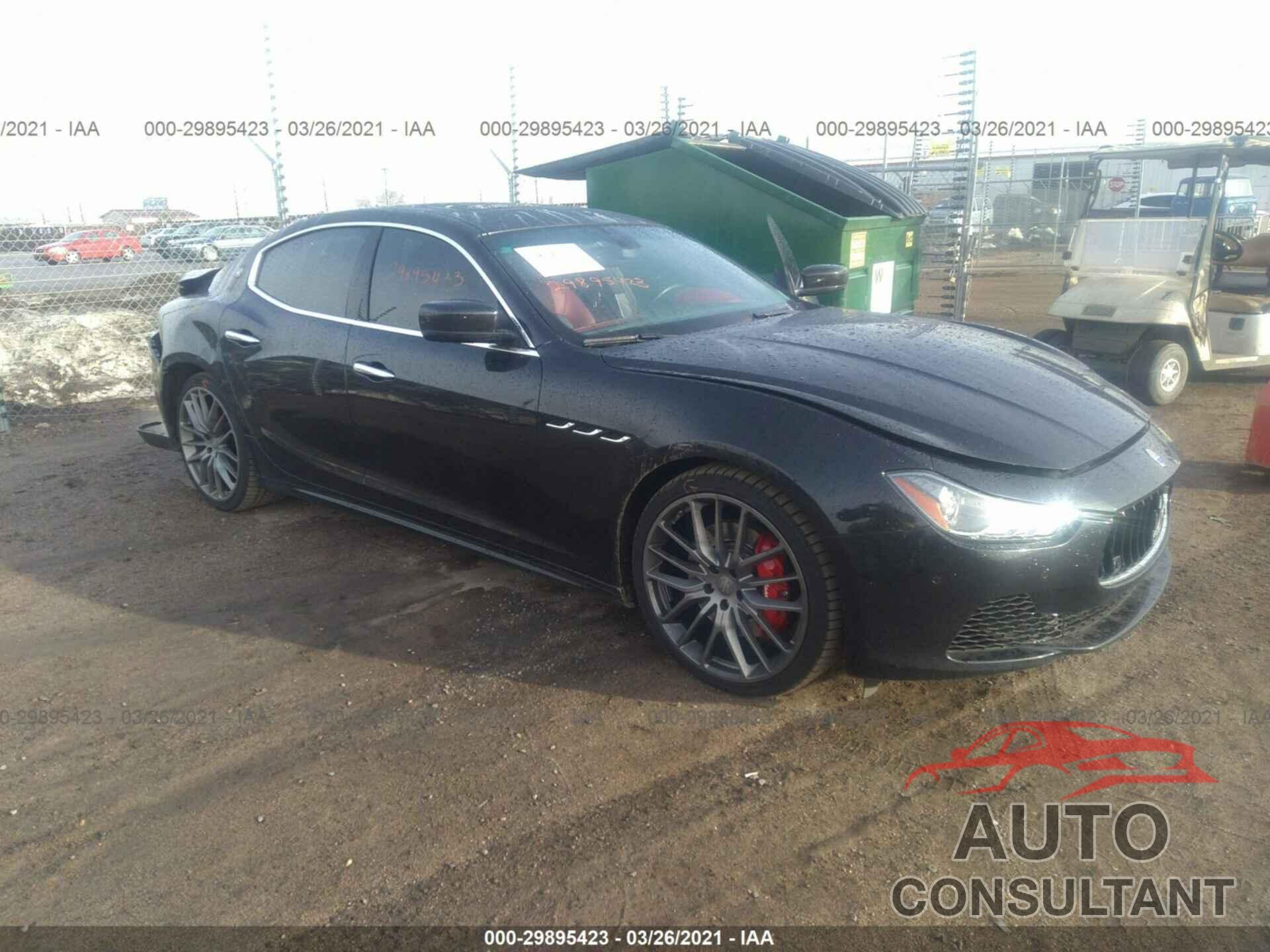 MASERATI GHIBLI 2016 - ZAM57RTA0G1173530