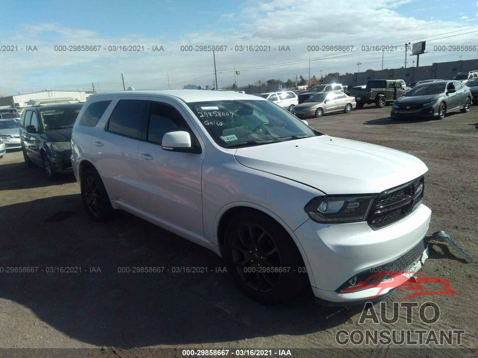 DODGE DURANGO 2017 - 1C4RDHDG6HC672379