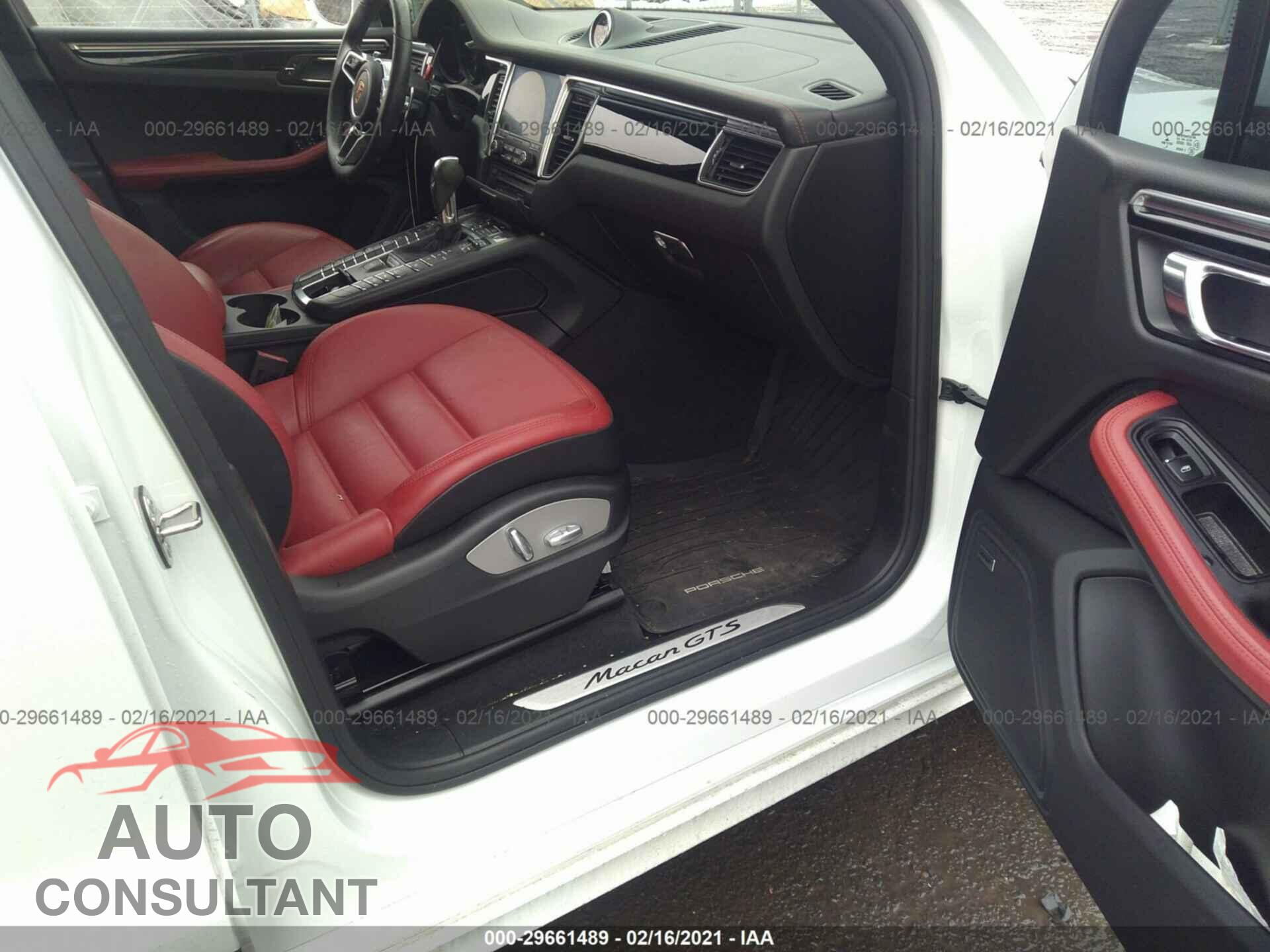PORSCHE MACAN 2017 - WP1AG2A50HLB54626