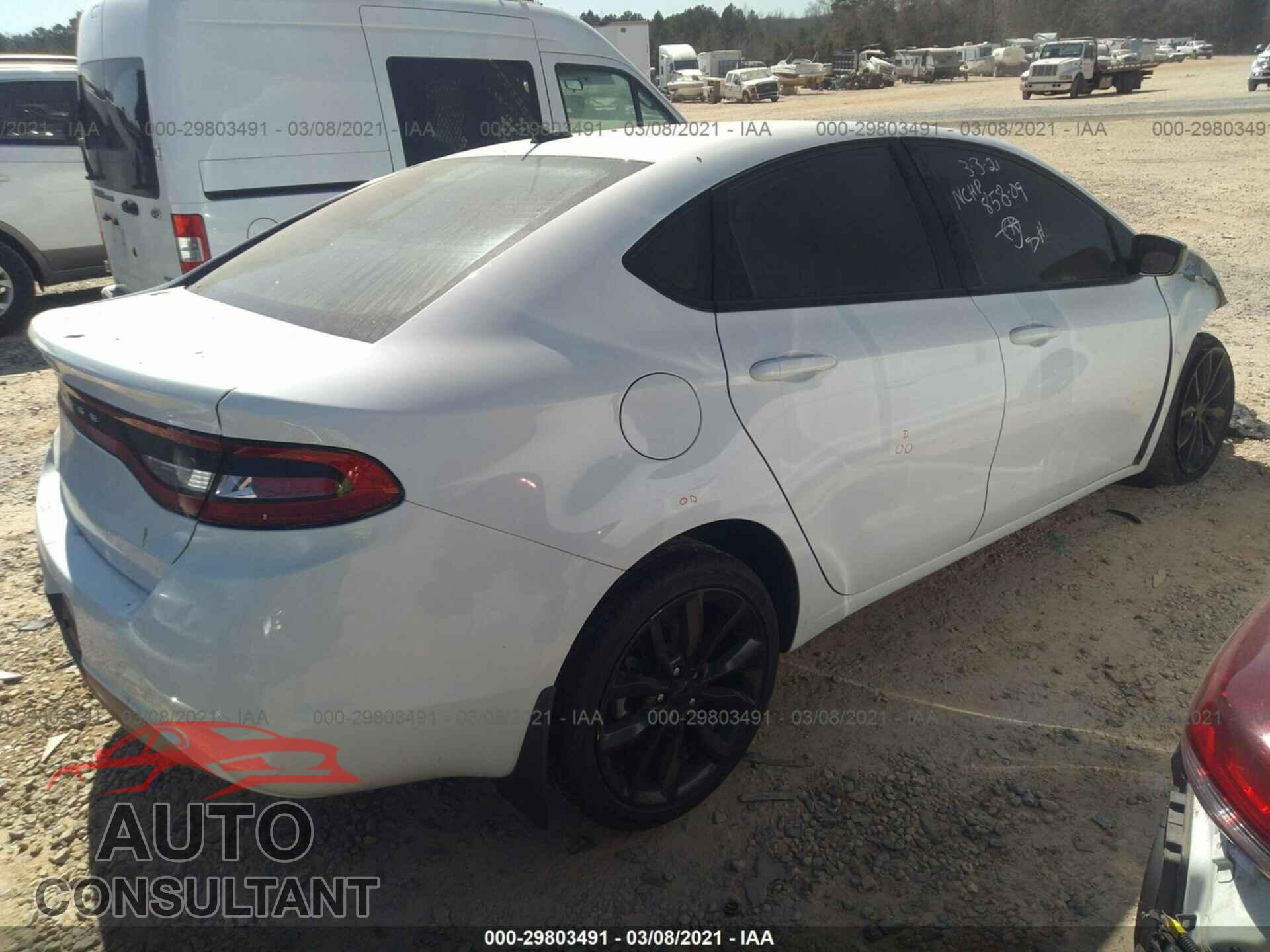 DODGE DART 2016 - 1C3CDFFA7GD822760