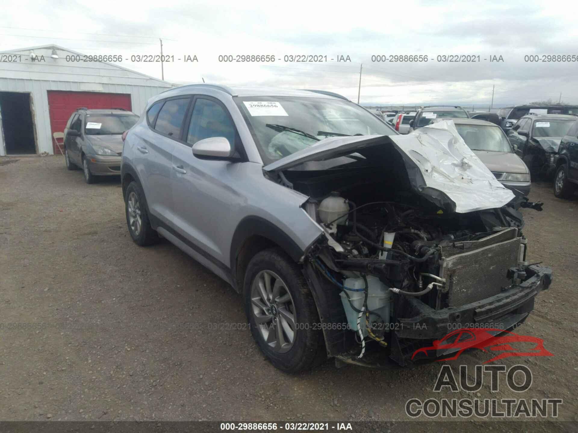 HYUNDAI TUCSON 2017 - KM8J3CA47HU316848