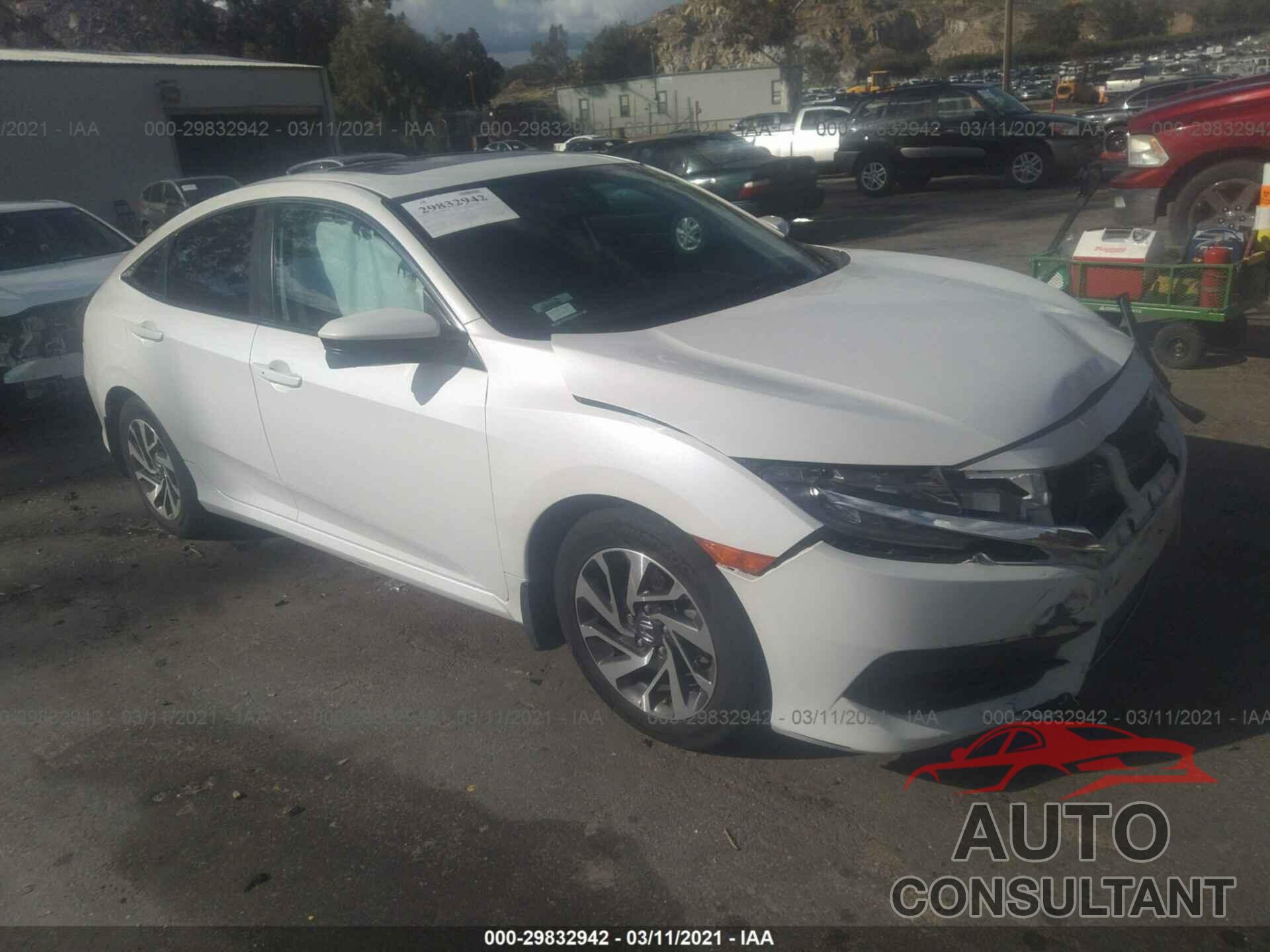 HONDA CIVIC SEDAN 2016 - 19XFC2F7XGE231815