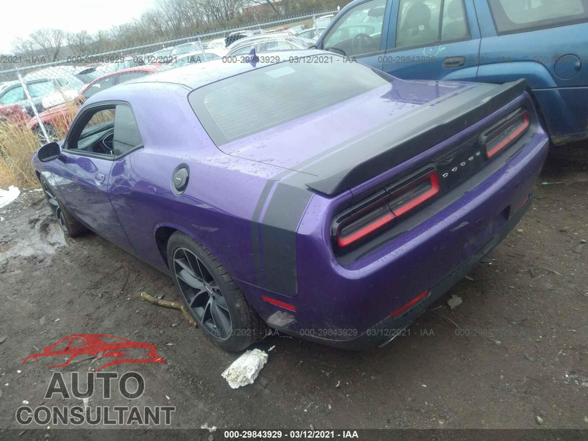 DODGE CHALLENGER 2016 - 2C3CDZFJ7GH177452