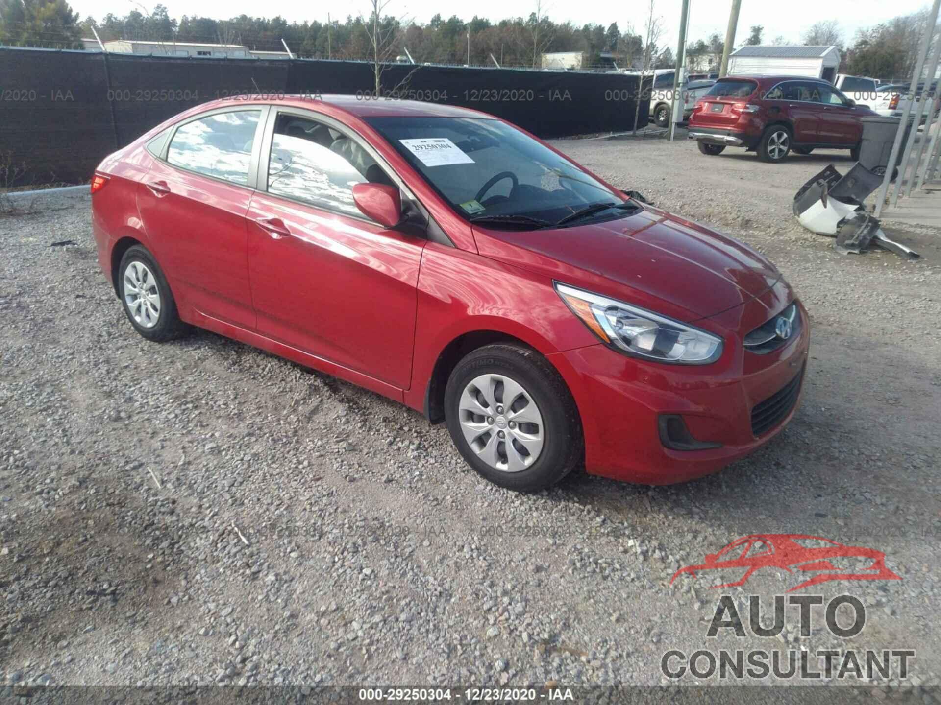 HYUNDAI ACCENT 2016 - KMHCT4AE9GU065367