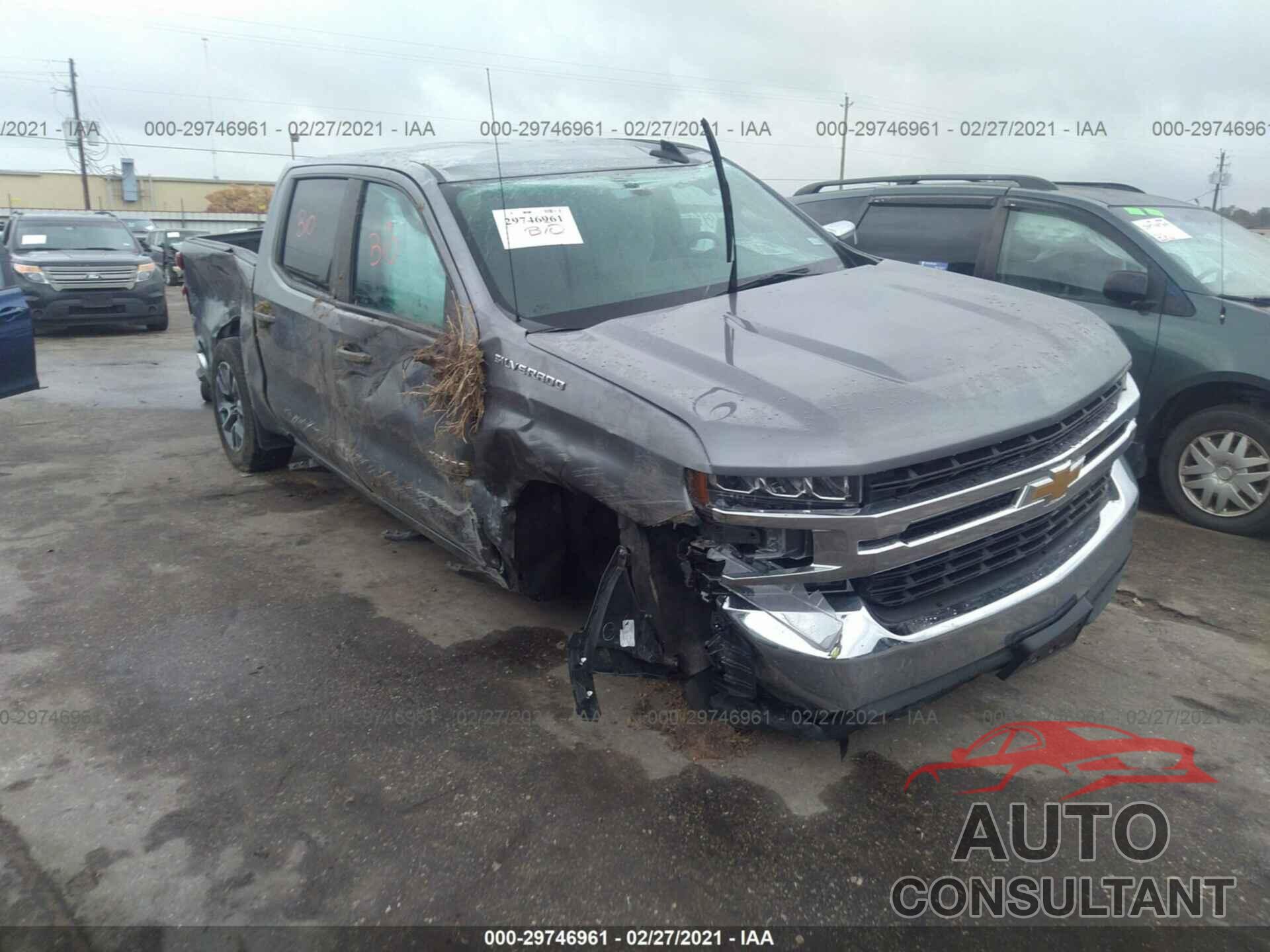 CHEVROLET SILVERADO 1500 2020 - 3GCPWCED0LG283607