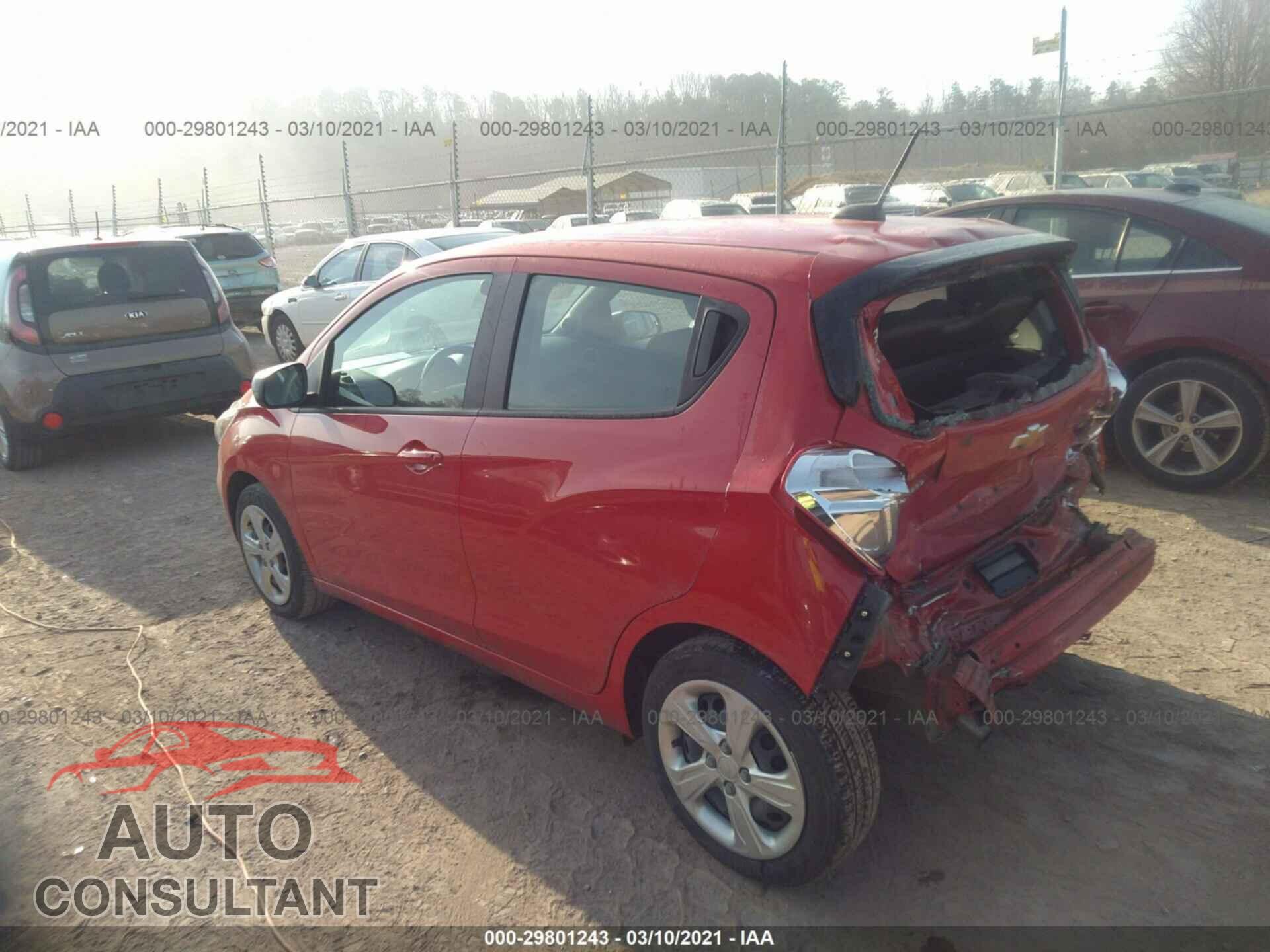 CHEVROLET SPARK 2019 - KL8CA6SA7KC713071