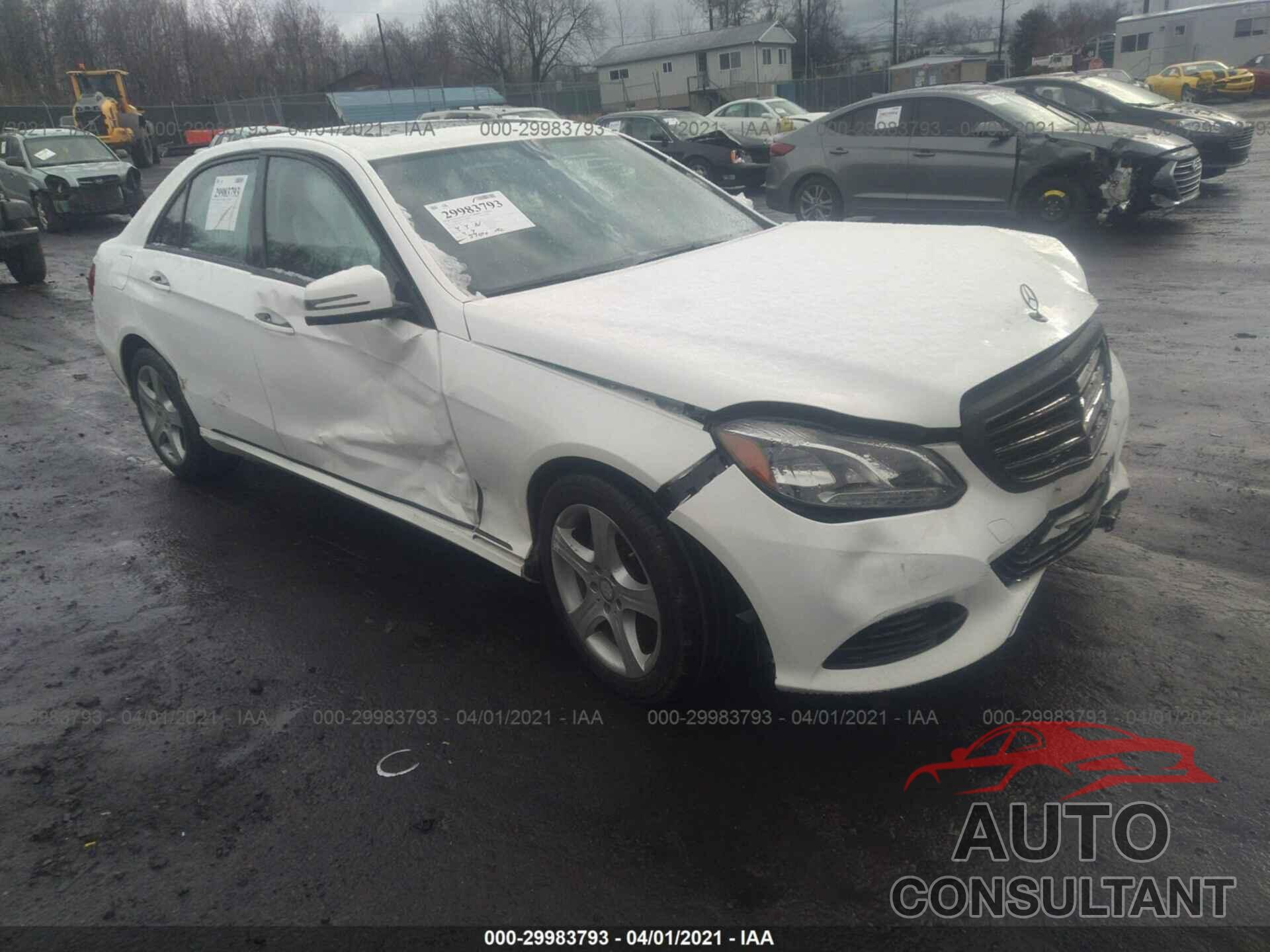 MERCEDES-BENZ E-CLASS 2016 - WDDHF8JB7GB178220