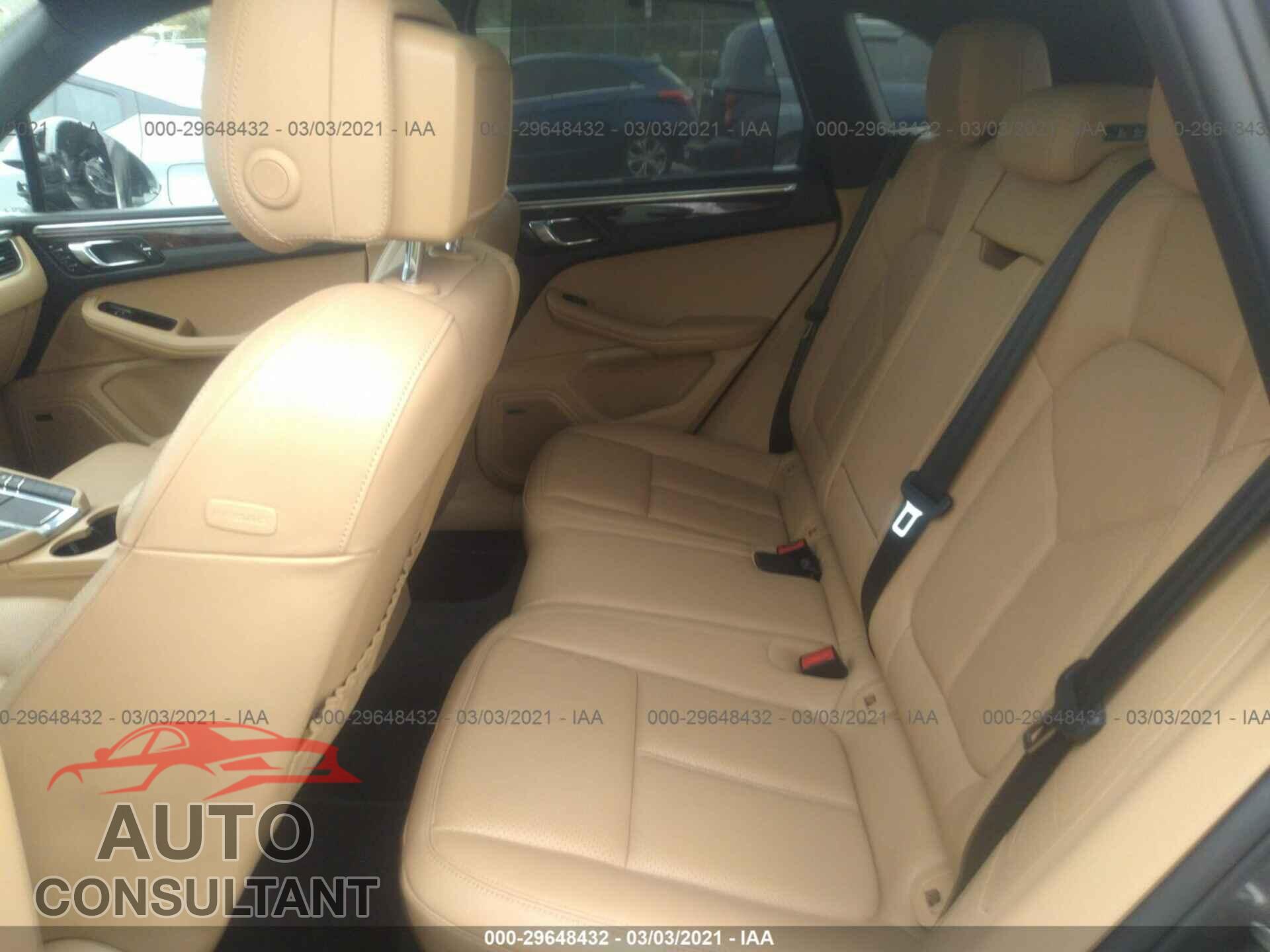 PORSCHE MACAN 2017 - WP1AA2A53HLB08838