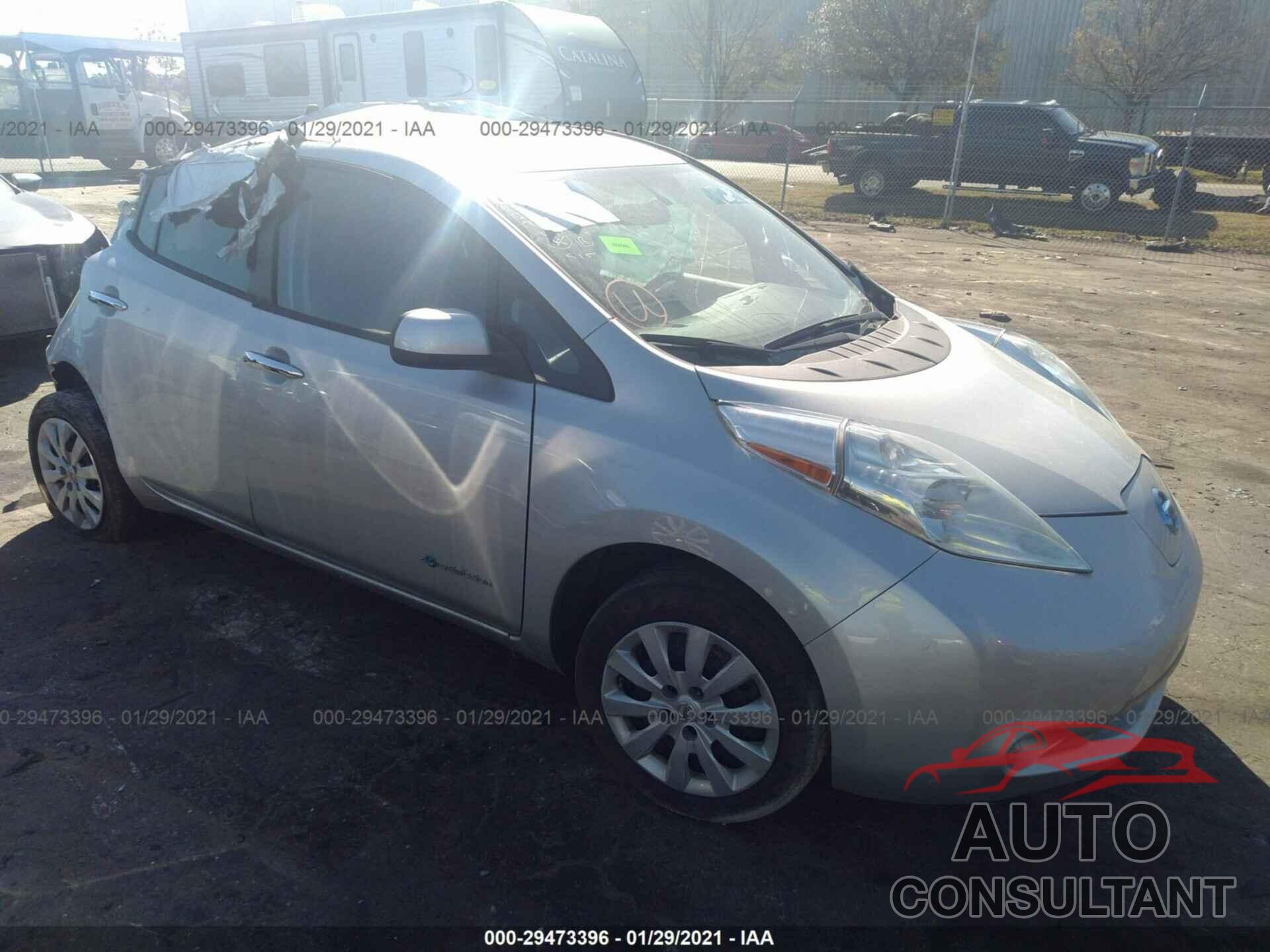 NISSAN LEAF 2017 - 1N4BZ0CP6HC301119