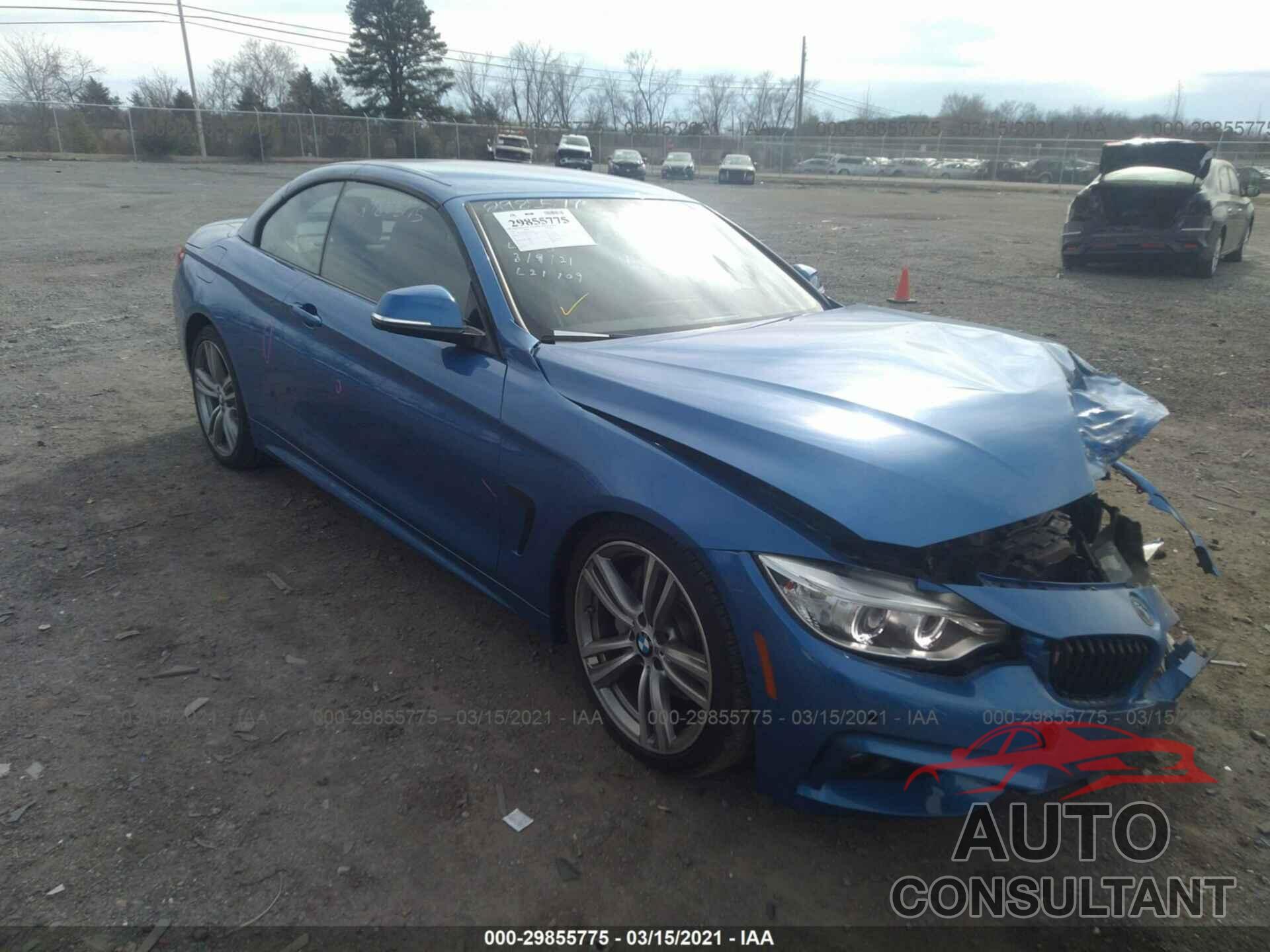 BMW 4 SERIES 2016 - WBA3T3C52G5A42423