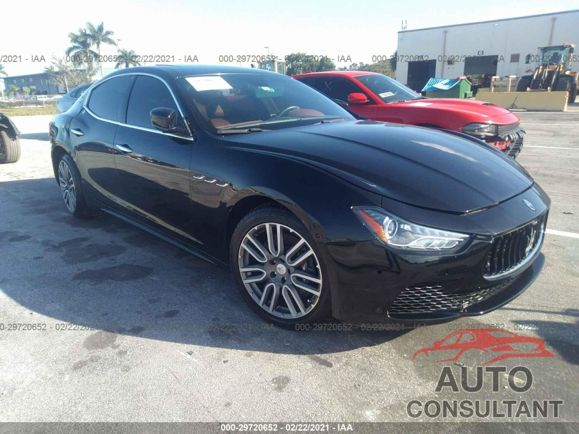 MASERATI GHIBLI 2016 - ZAM57RSA9G1177030