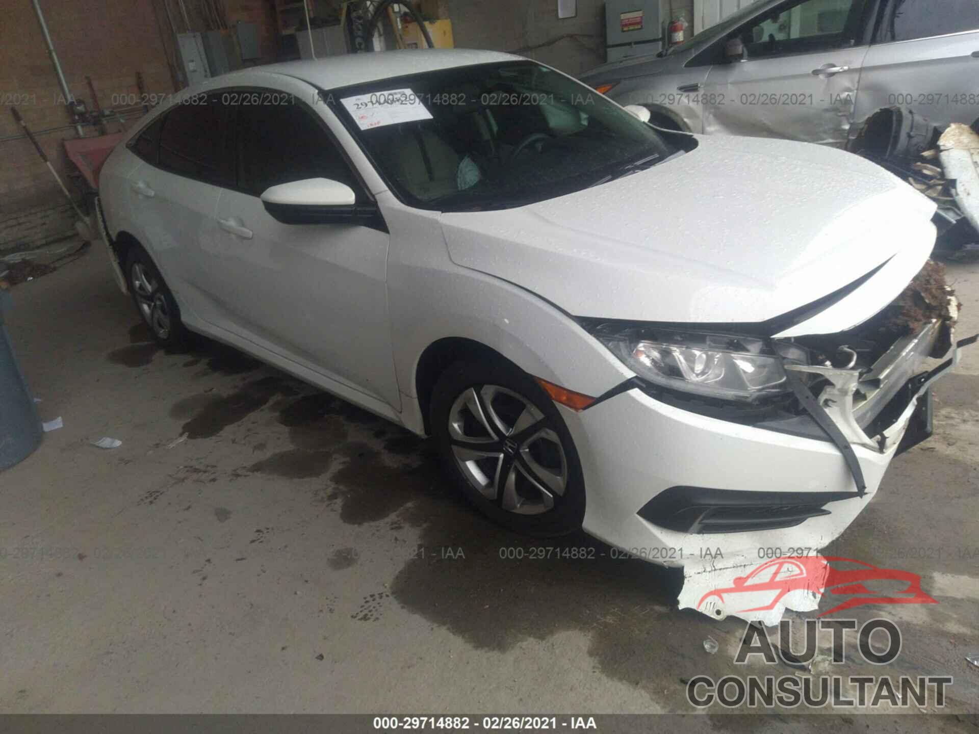 HONDA CIVIC SEDAN 2016 - 2HGFC2F54GH555928