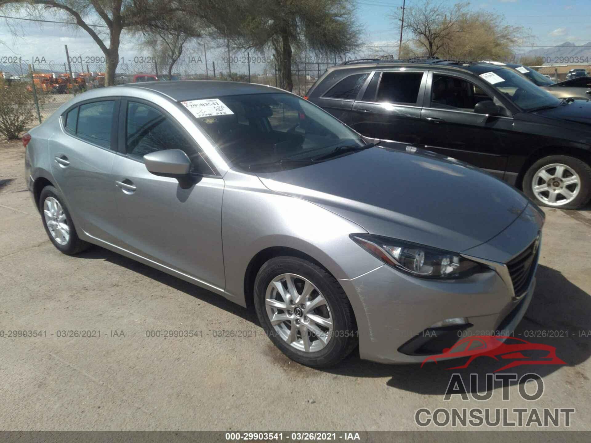 MAZDA MAZDA3 2016 - JM1BM1U74G1337141