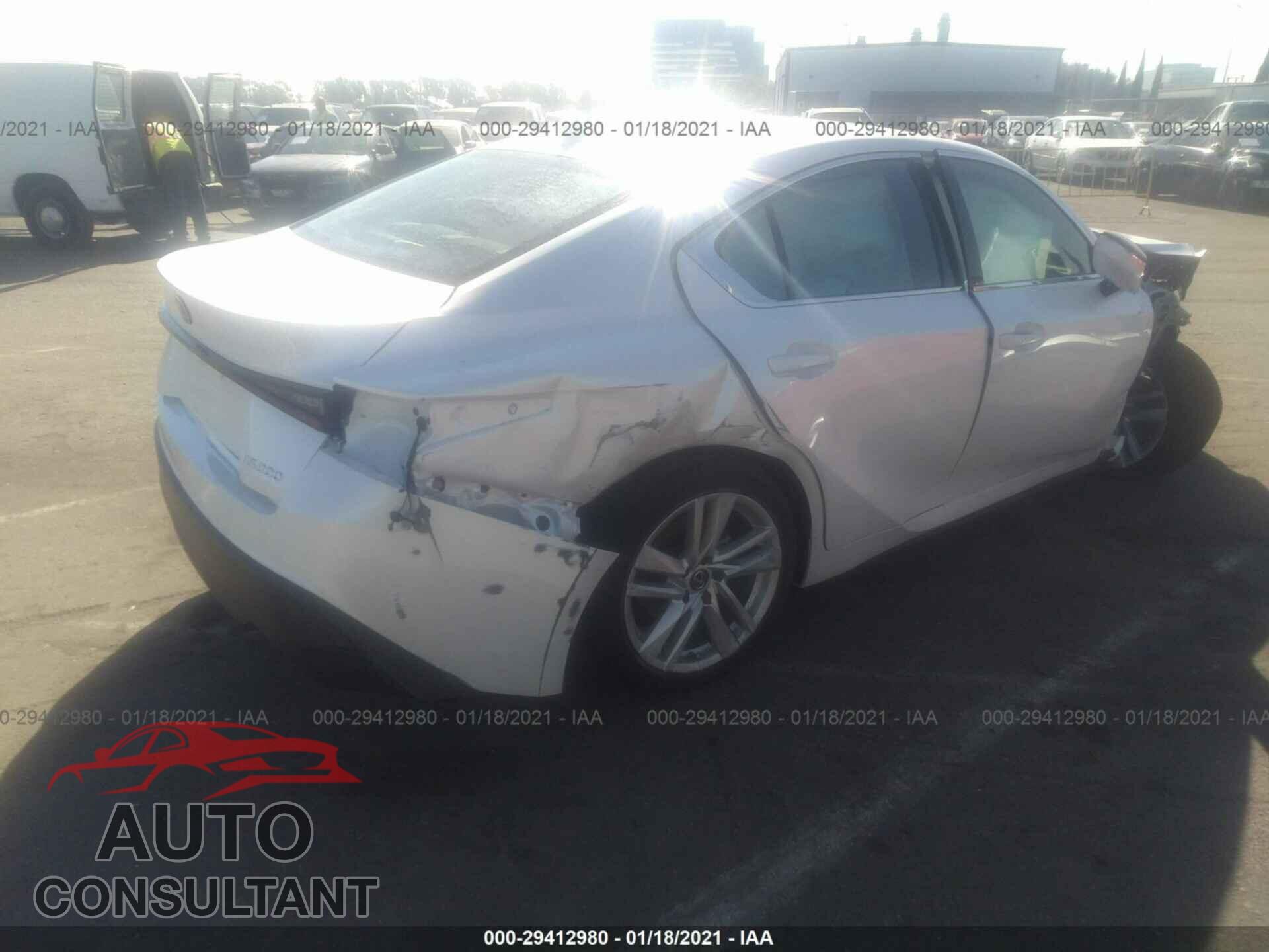 LEXUS IS 2021 - JTHAA1D29M5110524