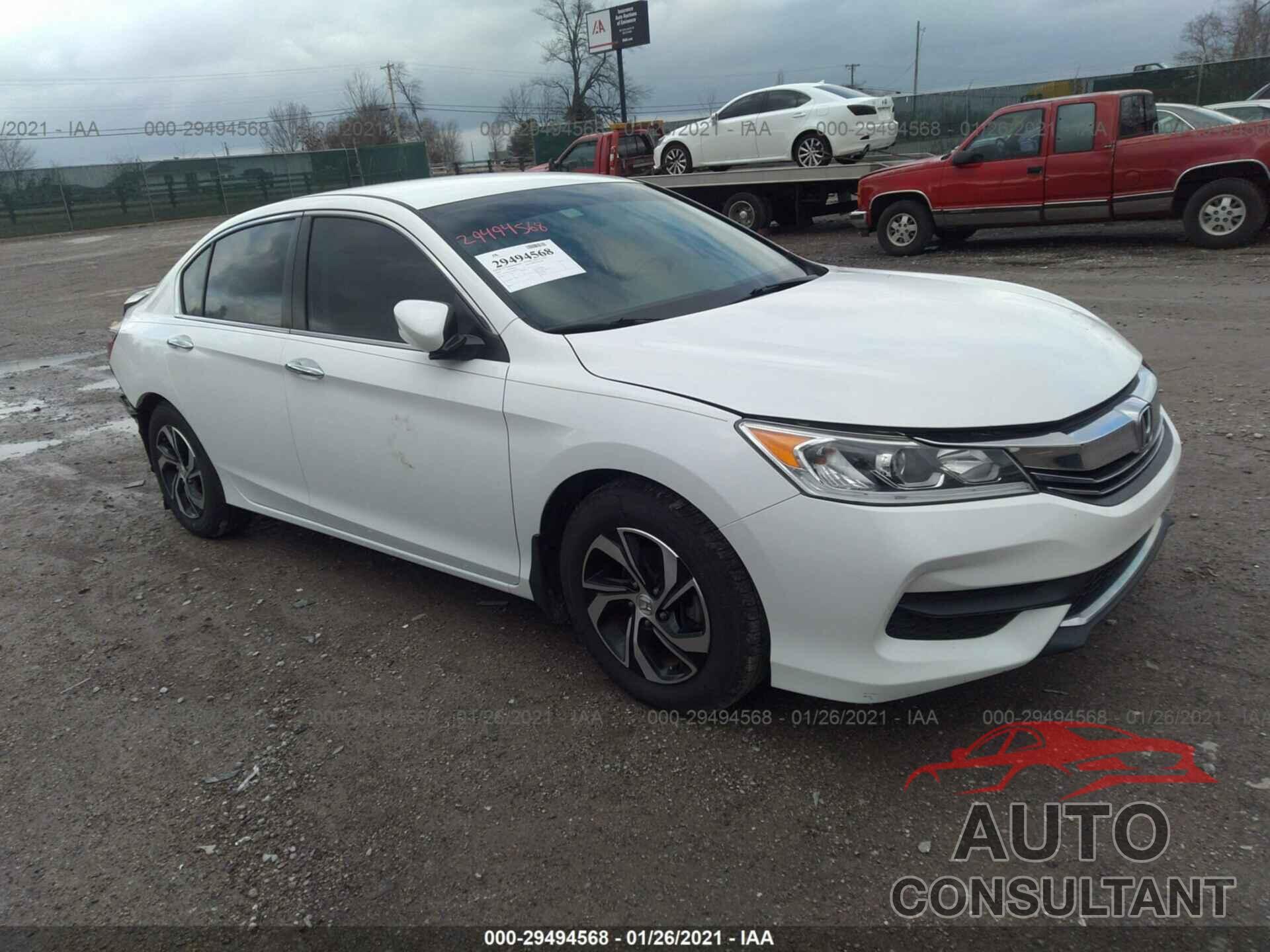 HONDA ACCORD SEDAN 2016 - 1HGCR2F38GA079715