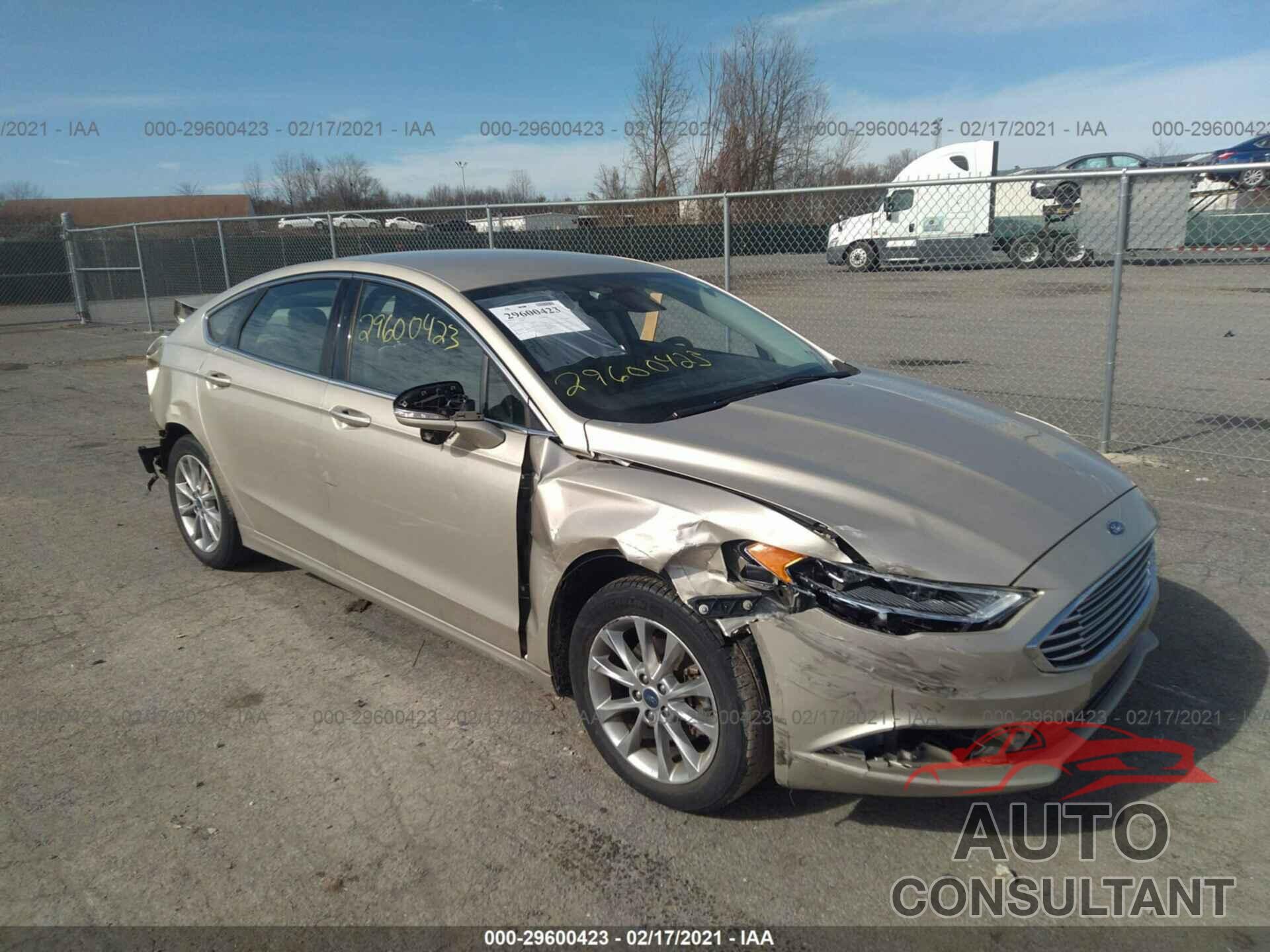 FORD FUSION 2017 - 3FA6P0HD0HR270893